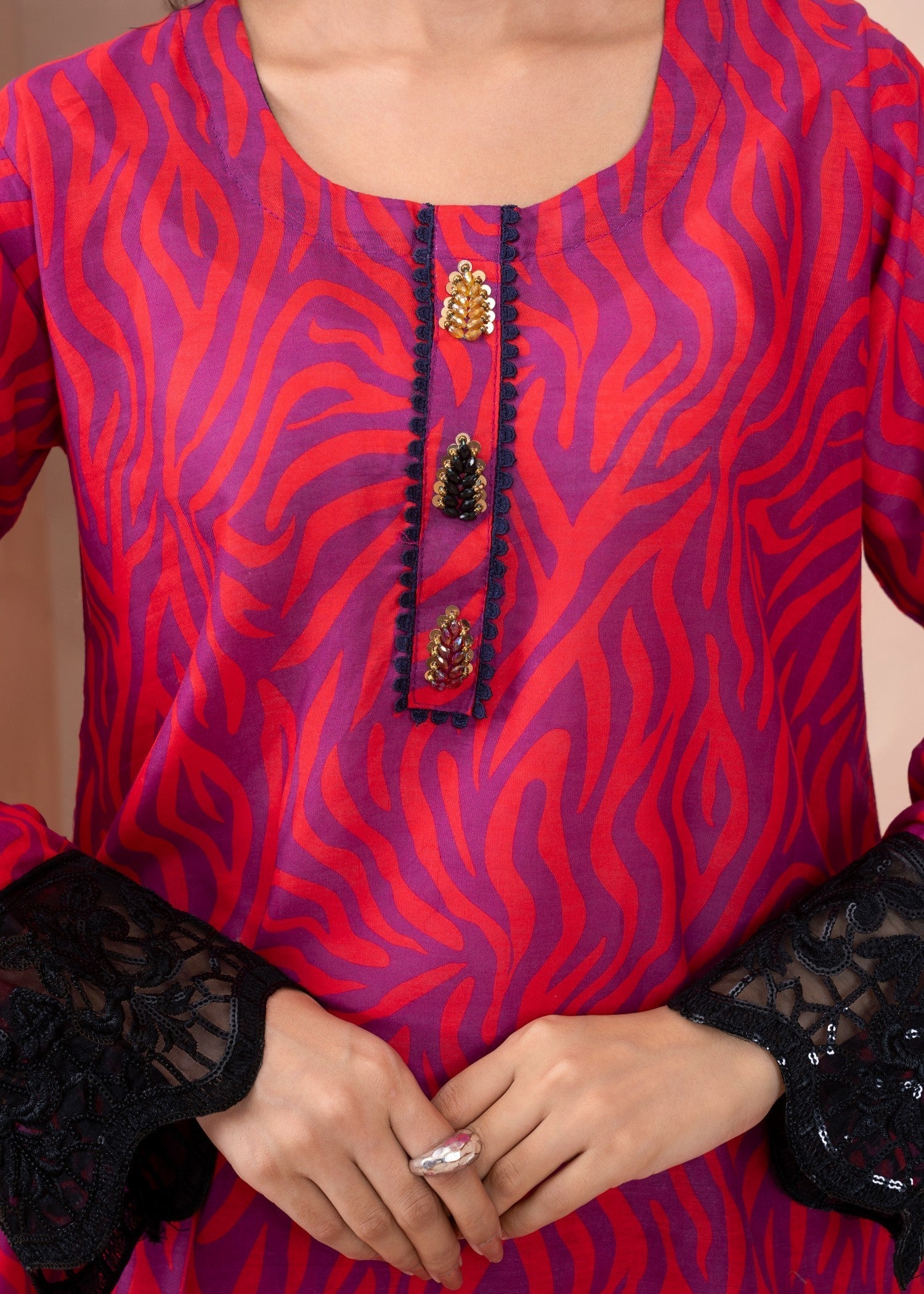 Shefoze Clothing Zunaira Anarkali Frock Women 2pcs