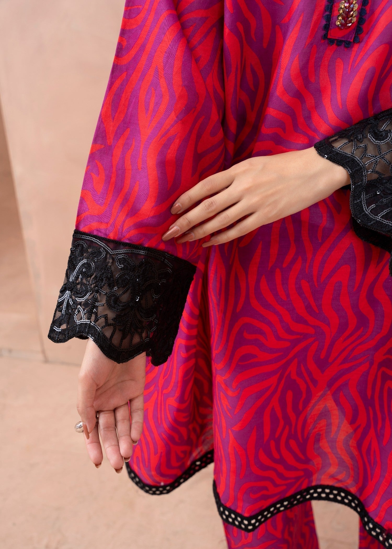 Shefoze Clothing Zunaira Anarkali Frock Women 2pcs