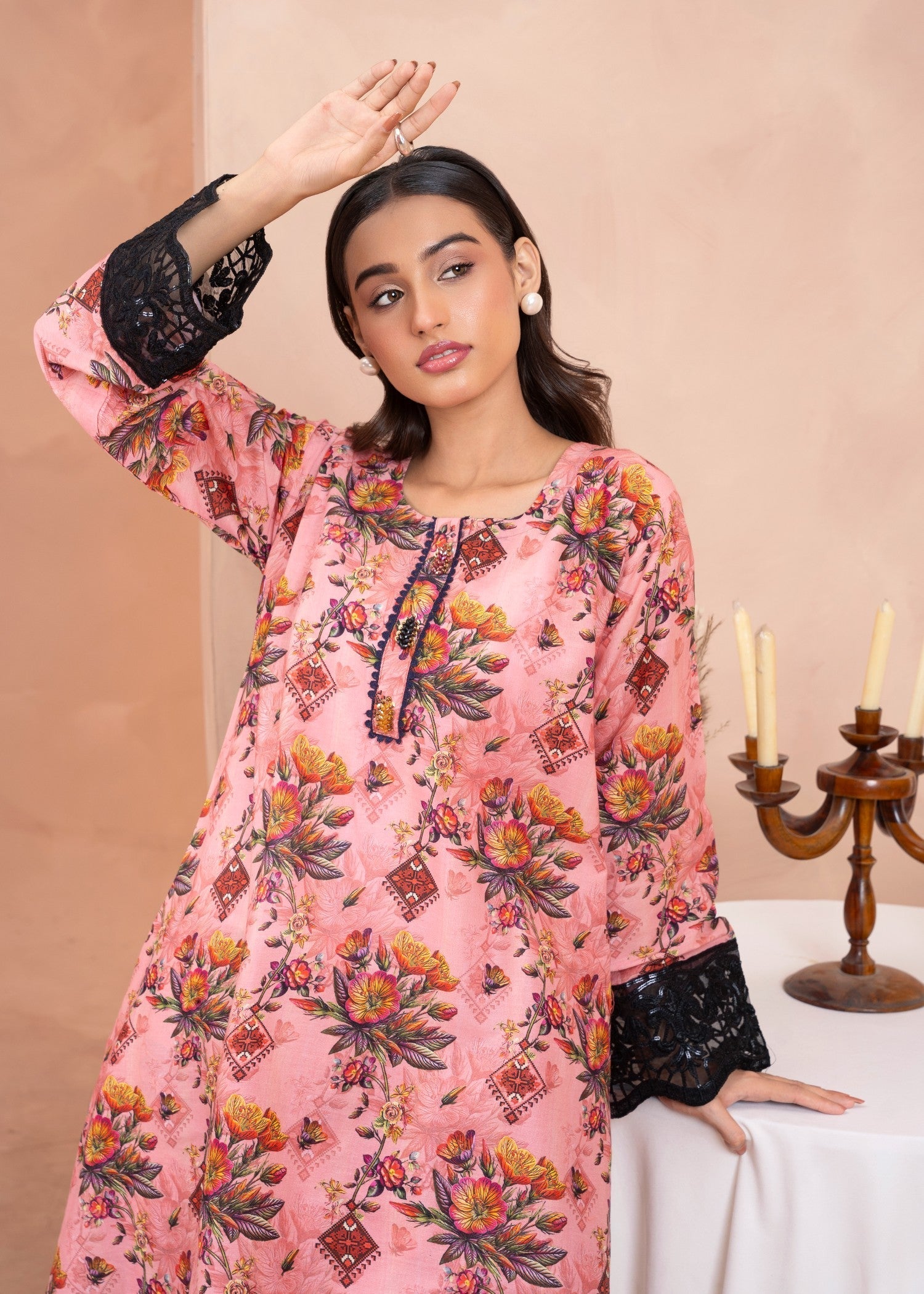 Shefoze Clothing Zunaira Anarkali Frock 01 Women 2pcs