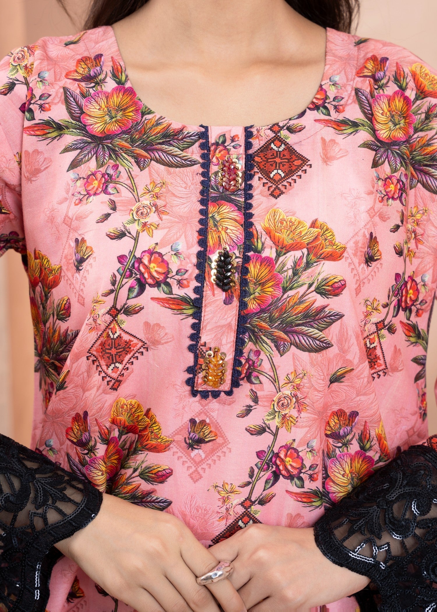 Shefoze Clothing Zunaira Anarkali Frock 01 Women 2pcs