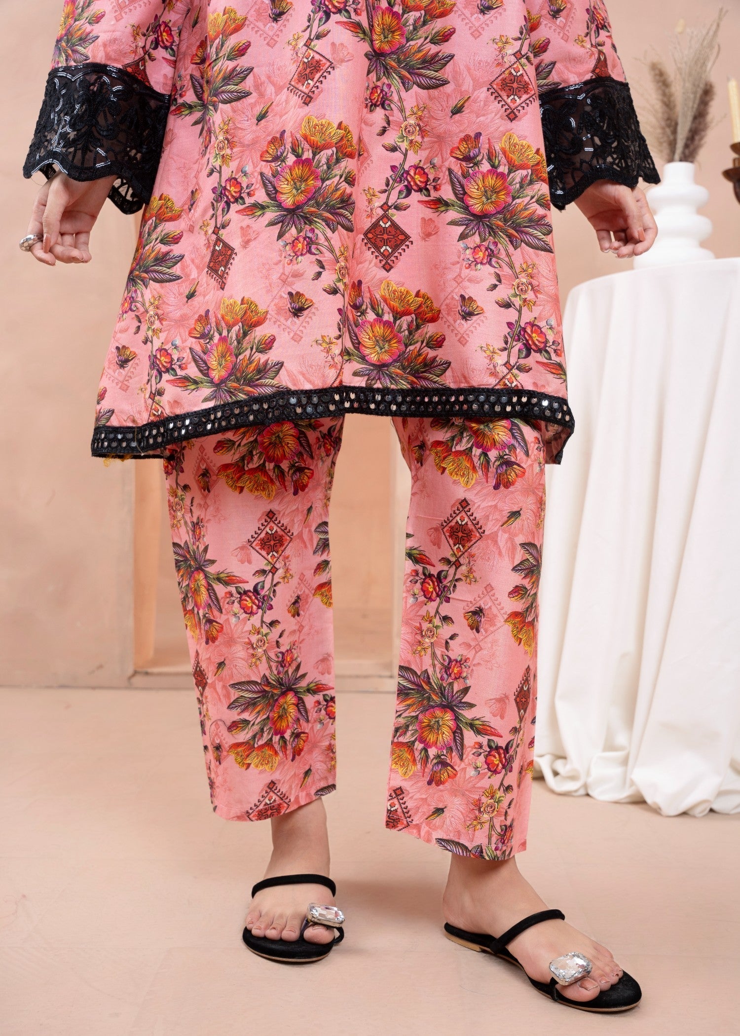 Shefoze Clothing Zunaira Anarkali Frock 01 Women 2pcs