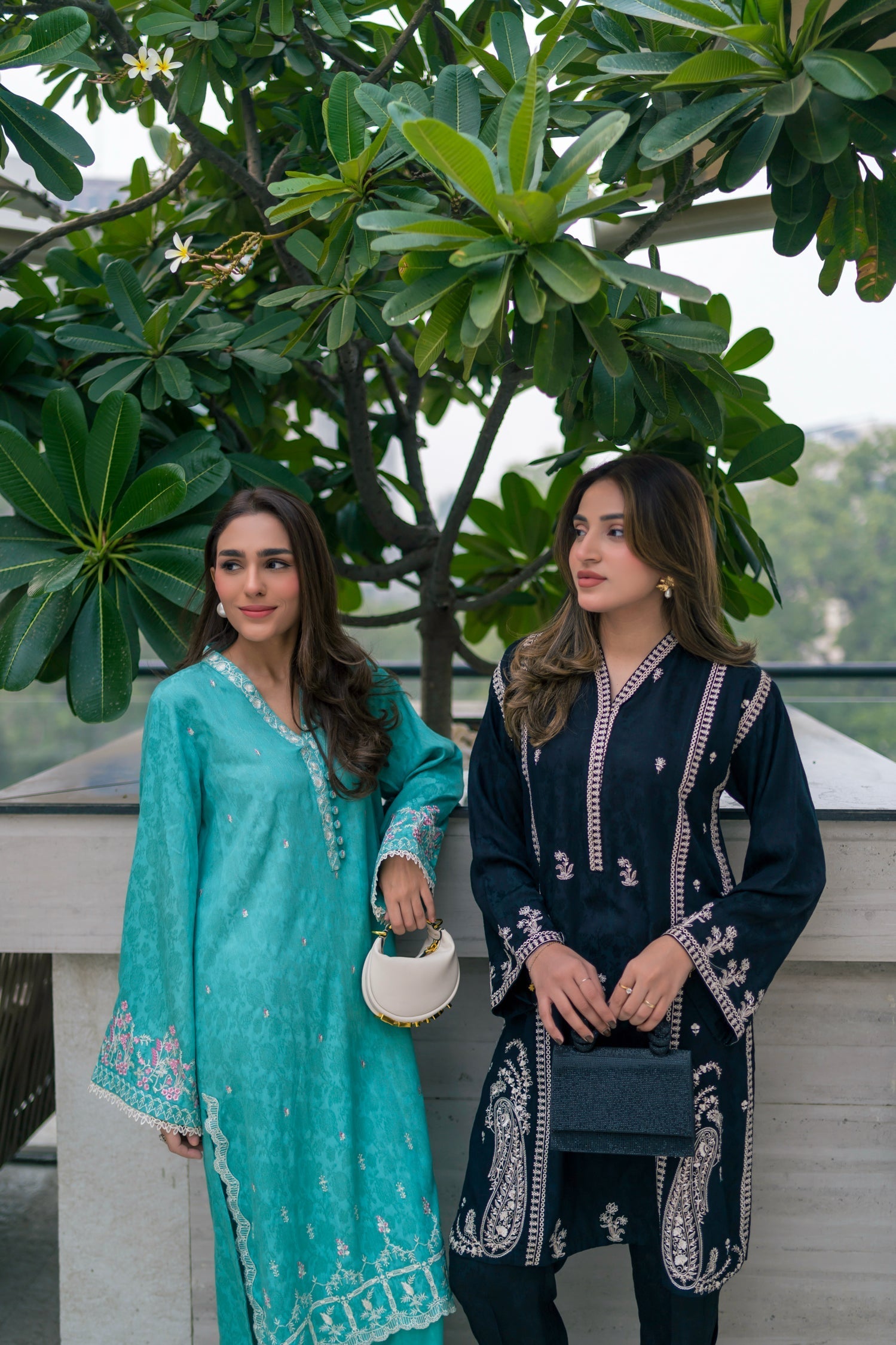 Lakhany Ready to wear Embroidered Shirt & Trouser Women 2pcs