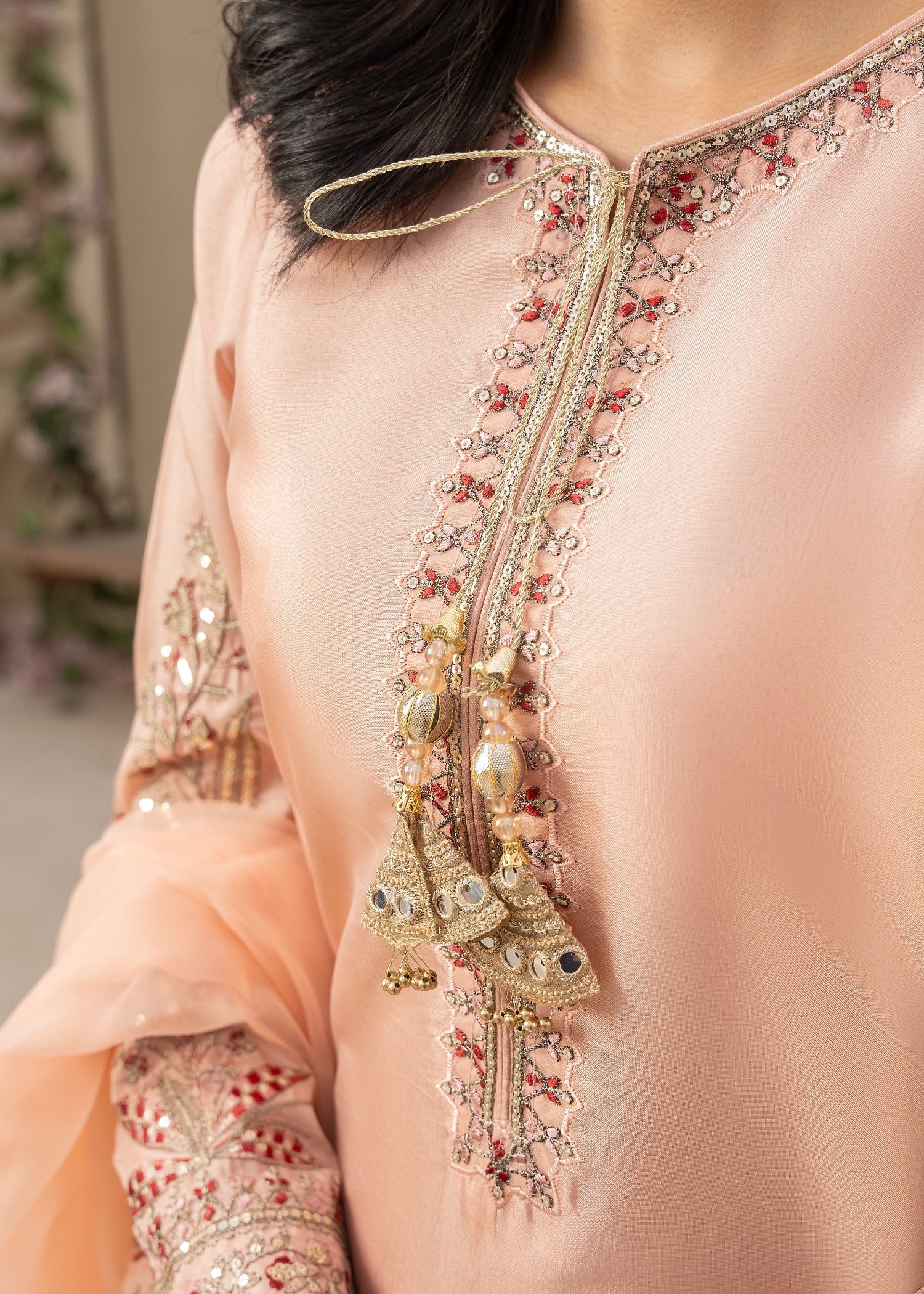 Maira Fashion pale pink Kurta Set 35 Women 3pcs