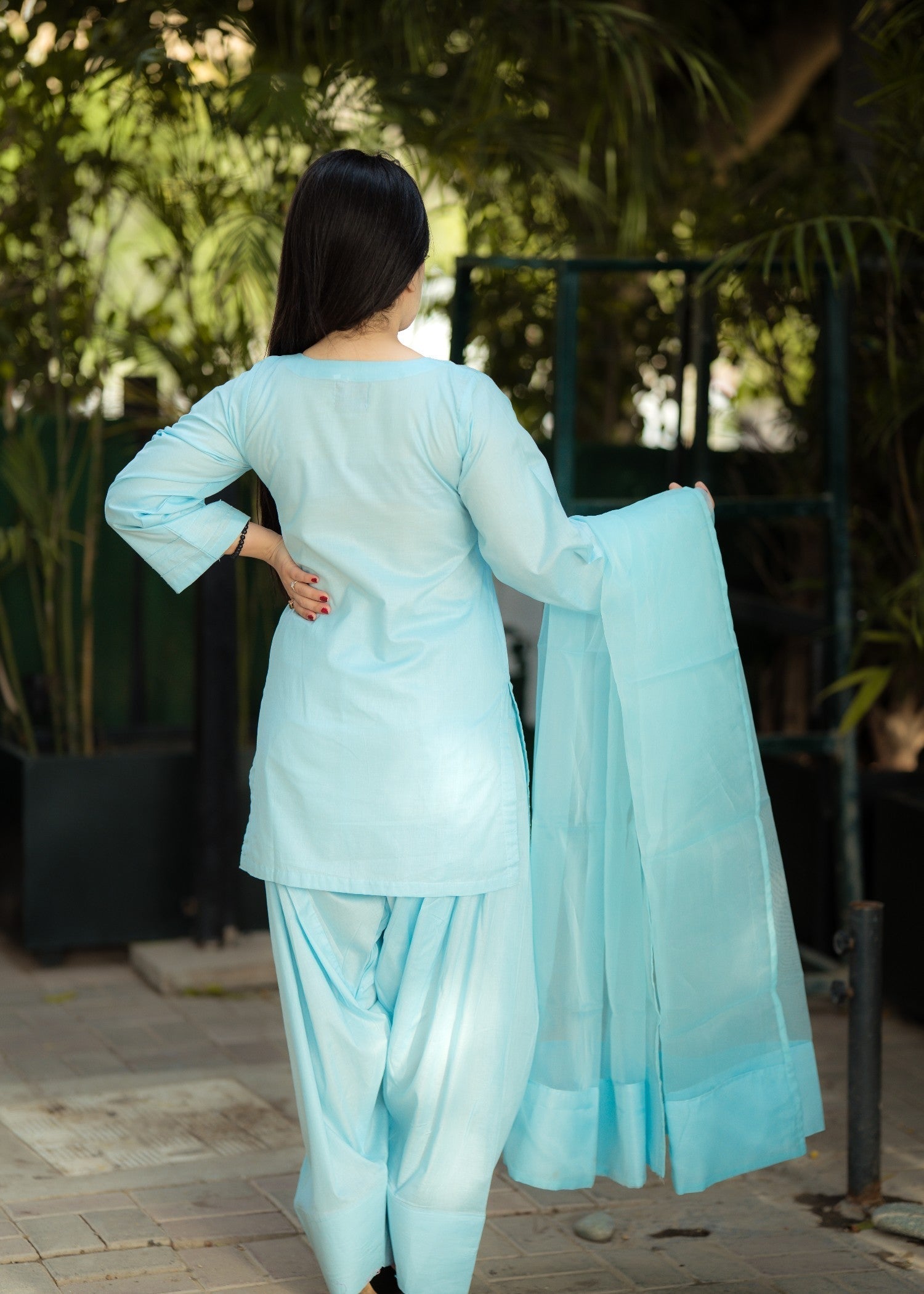 Kaamdar By Nofl Farooq Farshi Shalwar 009 Women 3pcs