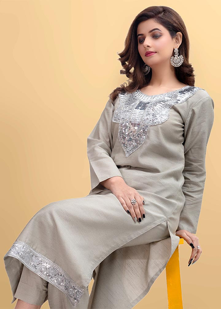 A&J Silver sawn Women 2pcs