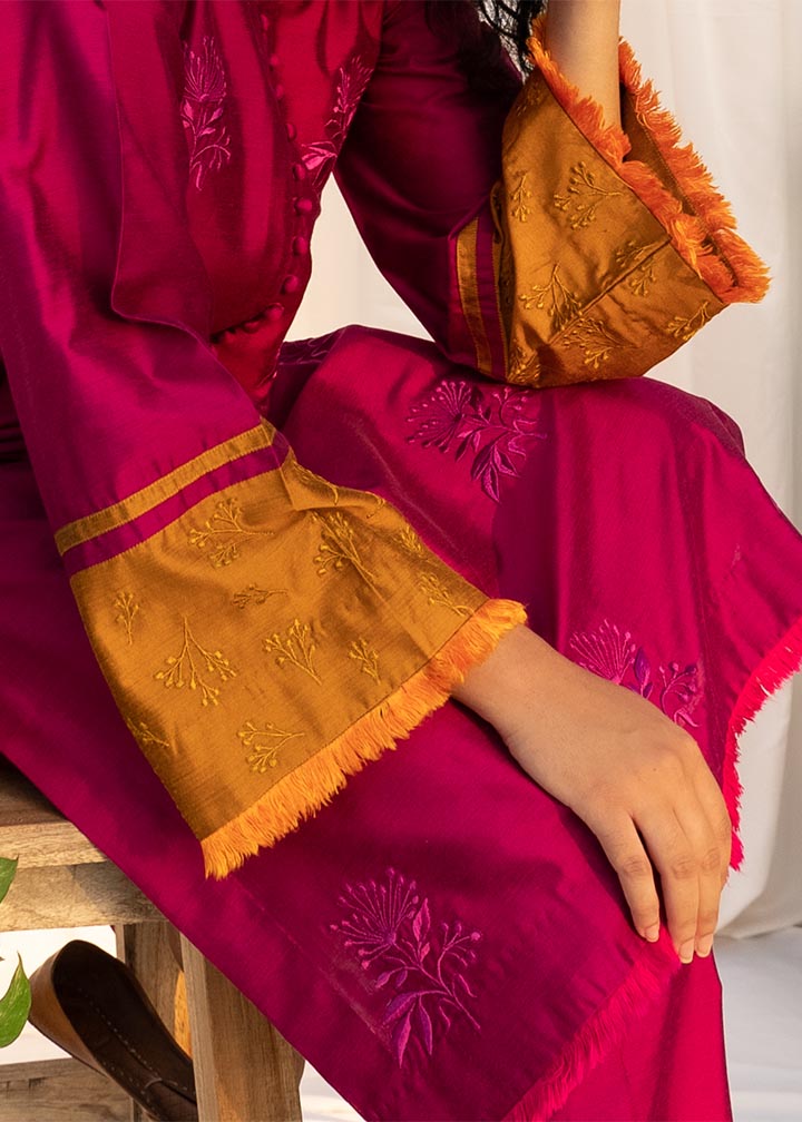 Humaira Shakir Magenta II Women 2pcs