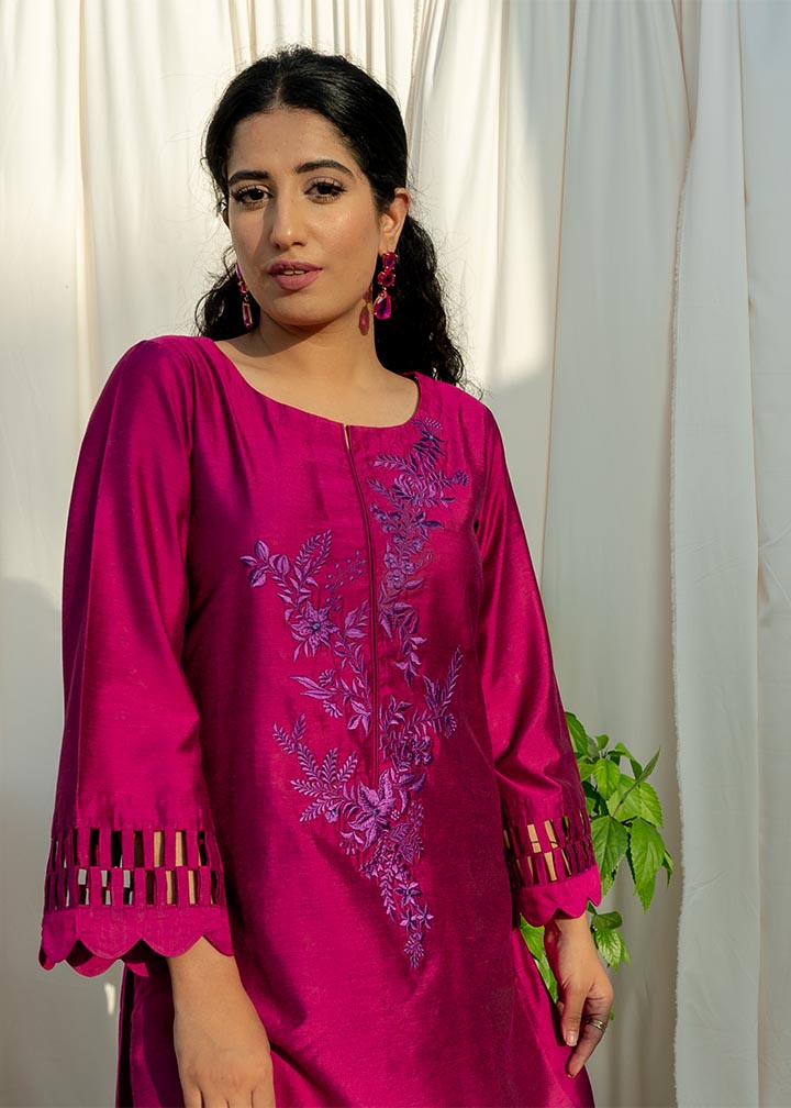 Humaira Shakir Magenta I Women 2pcs