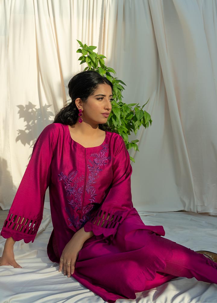 Humaira Shakir Magenta I Women 2pcs