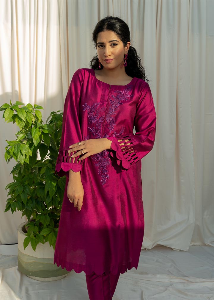 Humaira Shakir Magenta I Women 2pcs
