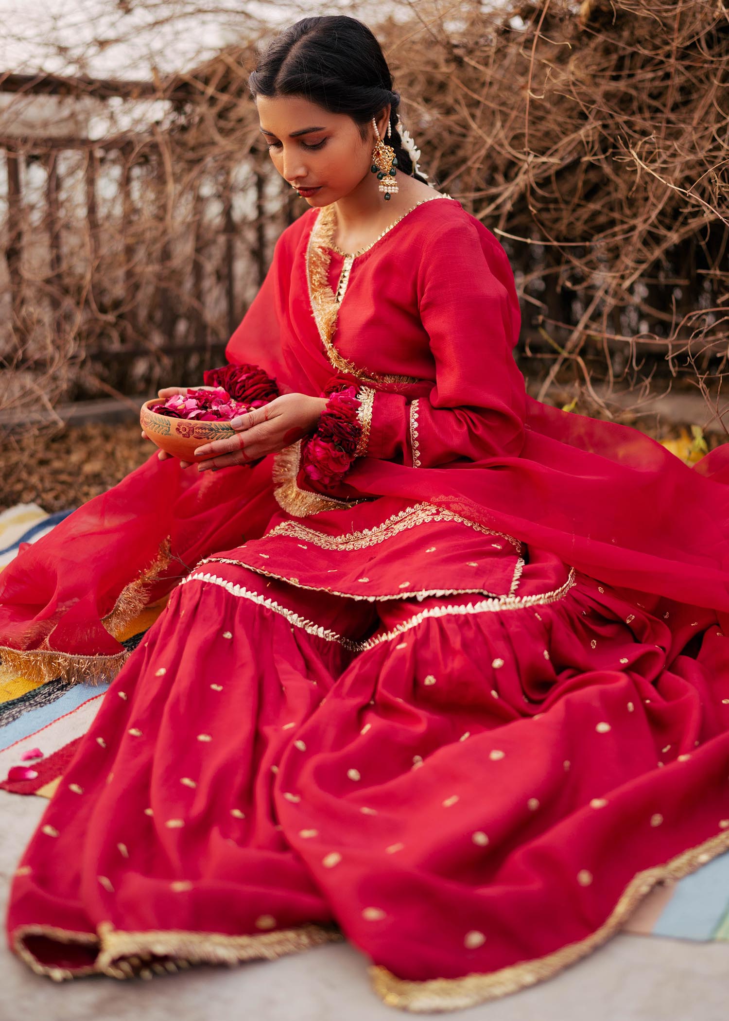 Thread 21 GHAZAL MAROON 21 021 Women 3pcs