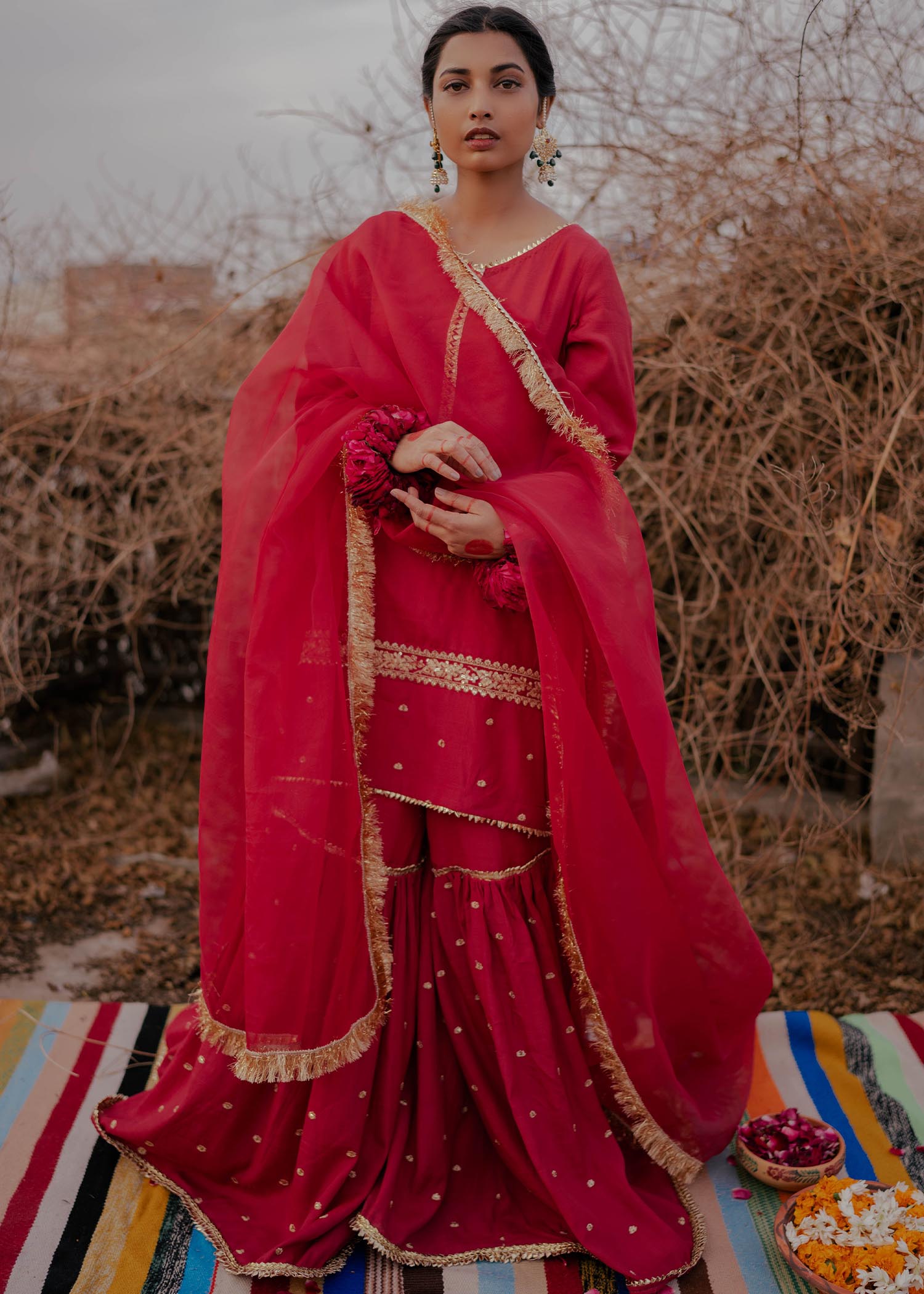 Thread 21 GHAZAL MAROON 21 021 Women 3pcs