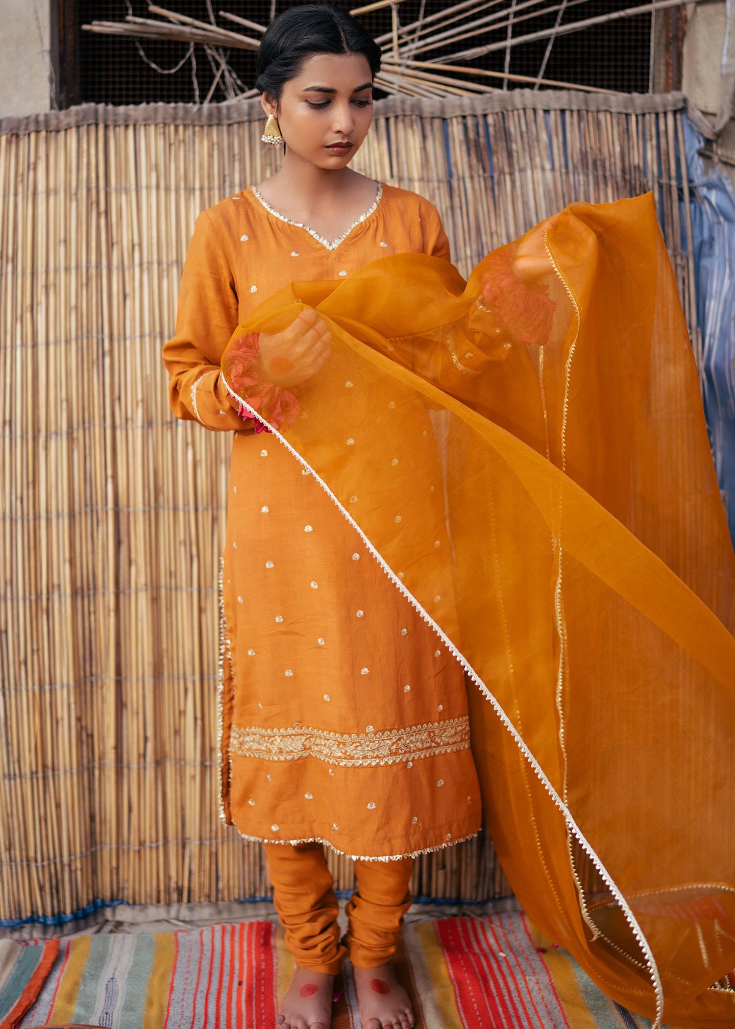 Thread 21 GHAZAL mustard 21 020 Women 3pcs