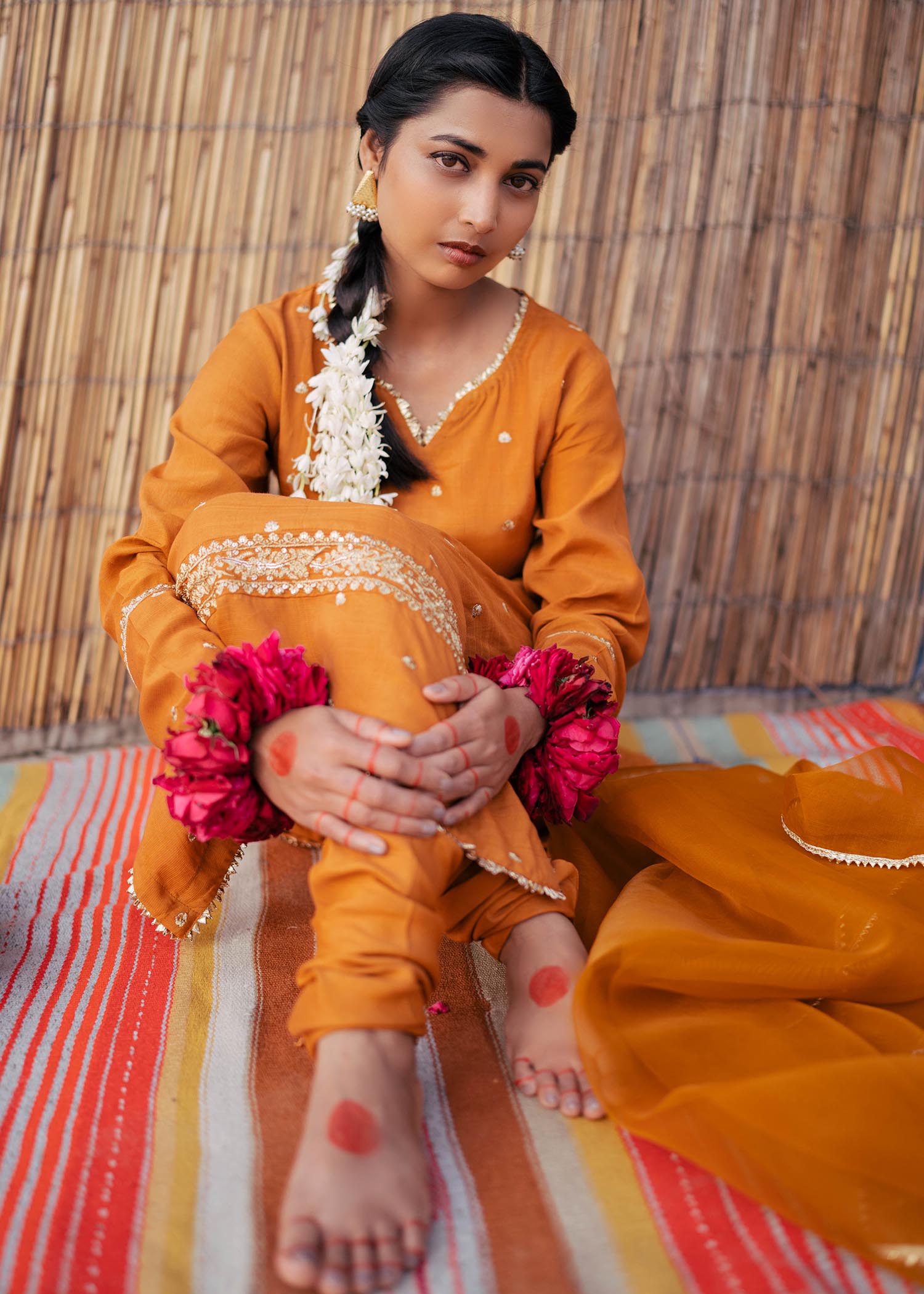 Thread 21 GHAZAL mustard 21 020 Women 3pcs