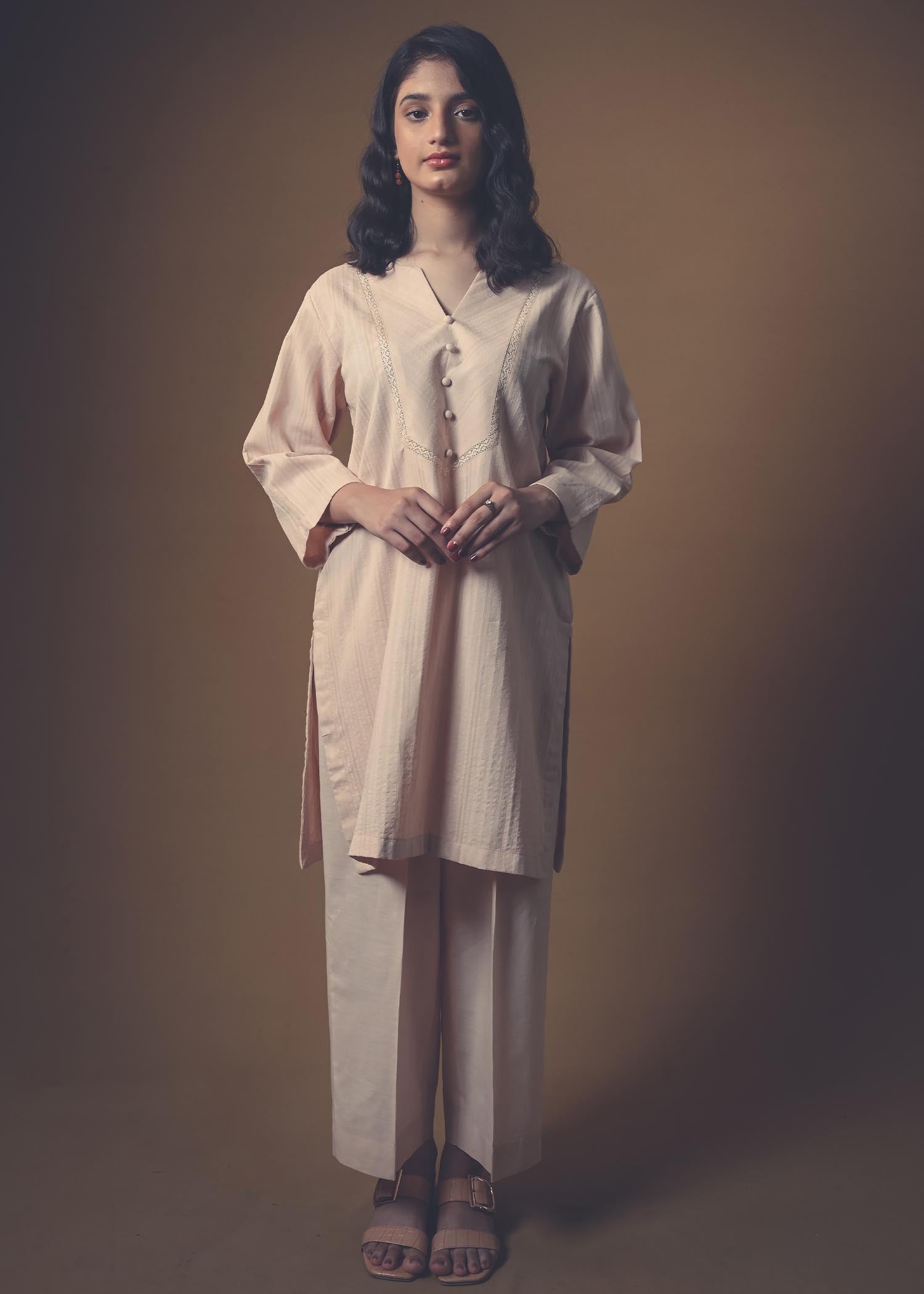 Arz Beige Women 2pcs