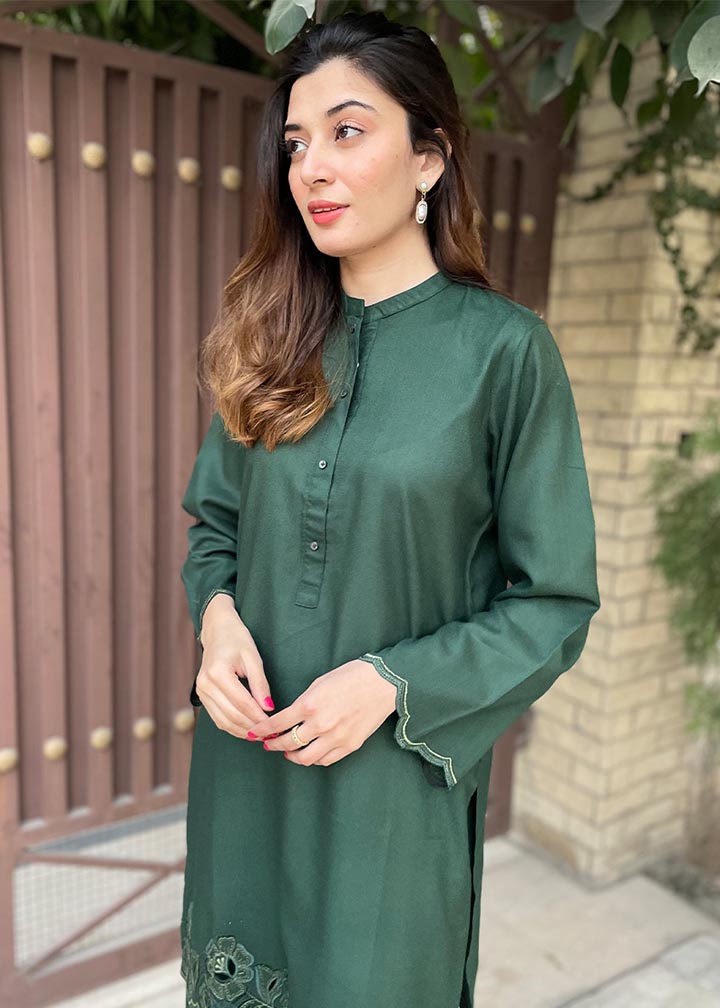 Aks-e-Jahan Emerald Suit Women 2pcs