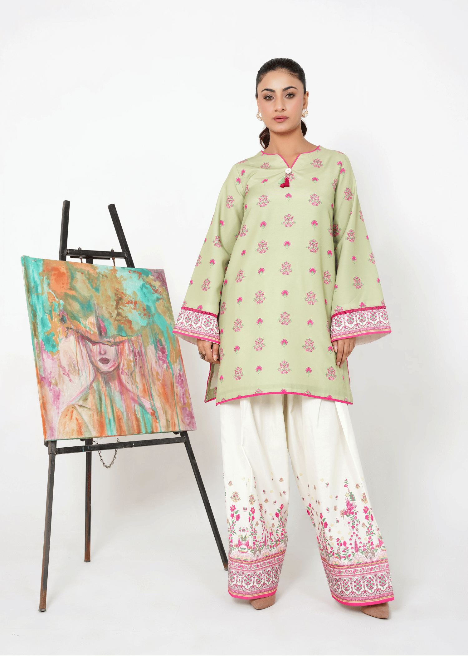 Zaymalpret Mellow Kurta Set Women 2pcs