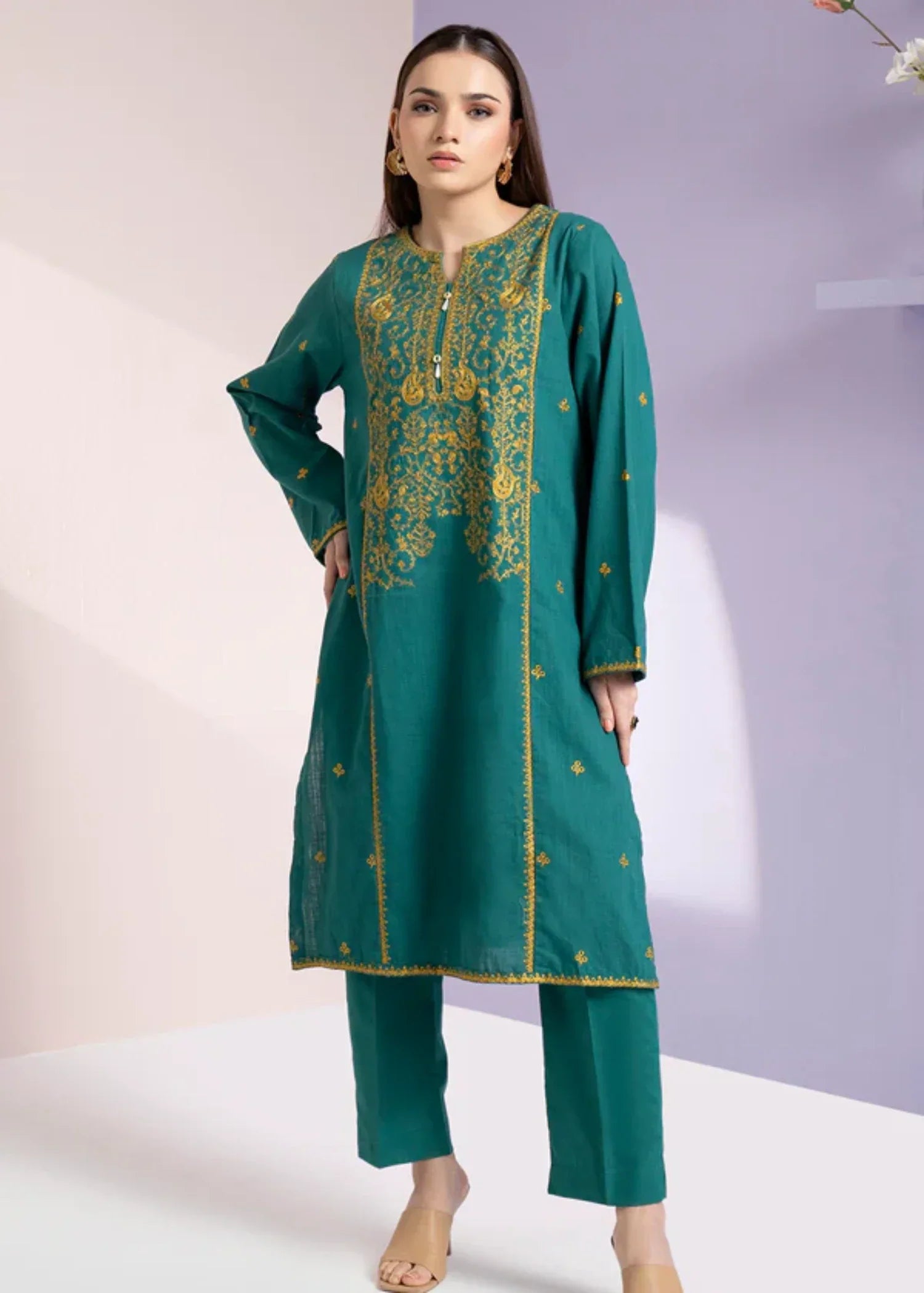 Zellbury WPW2423367 Green Women 2pcs