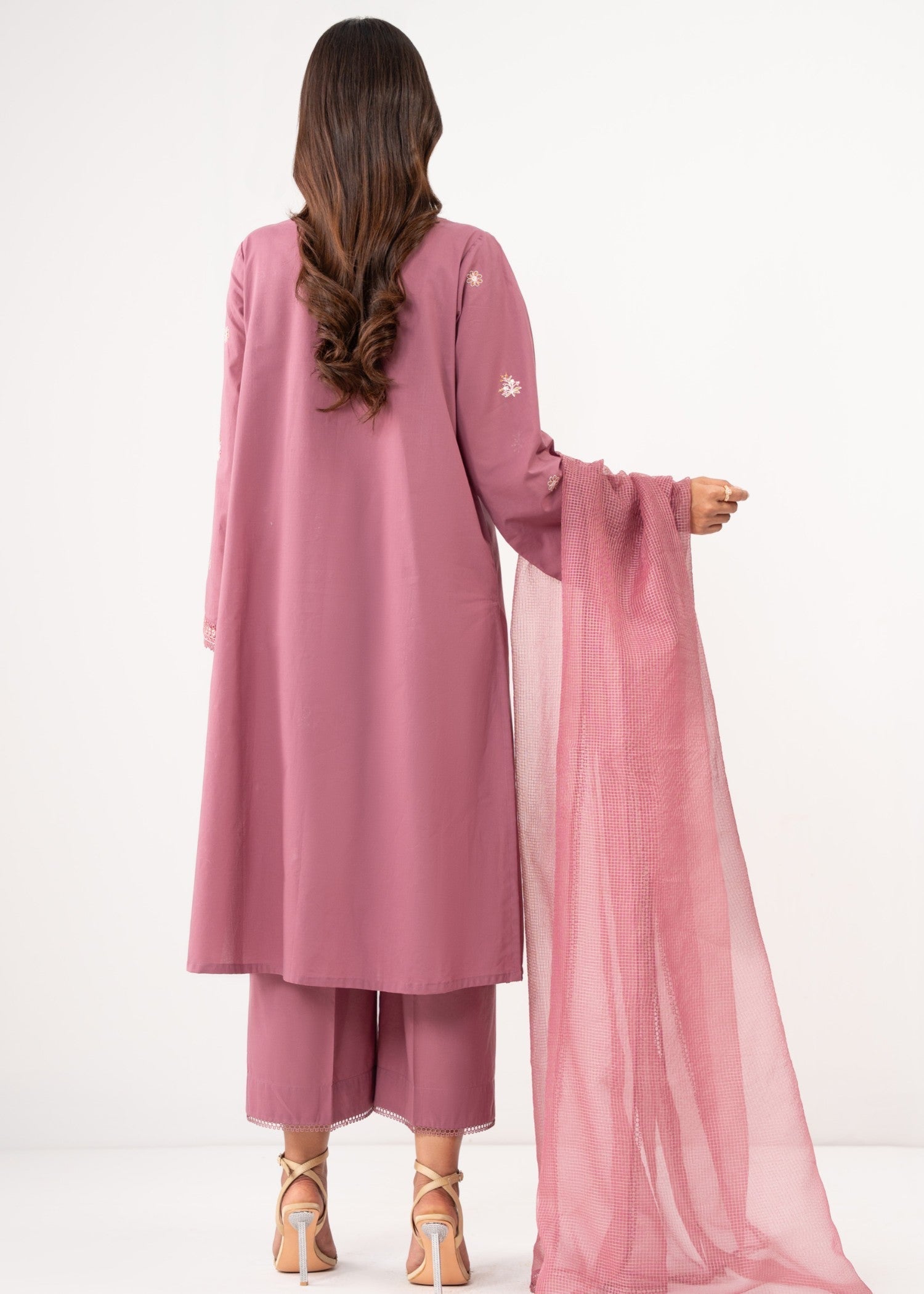 Zeen Stitched Embroidered Cambric Suit WZM35153 Women 3pcs