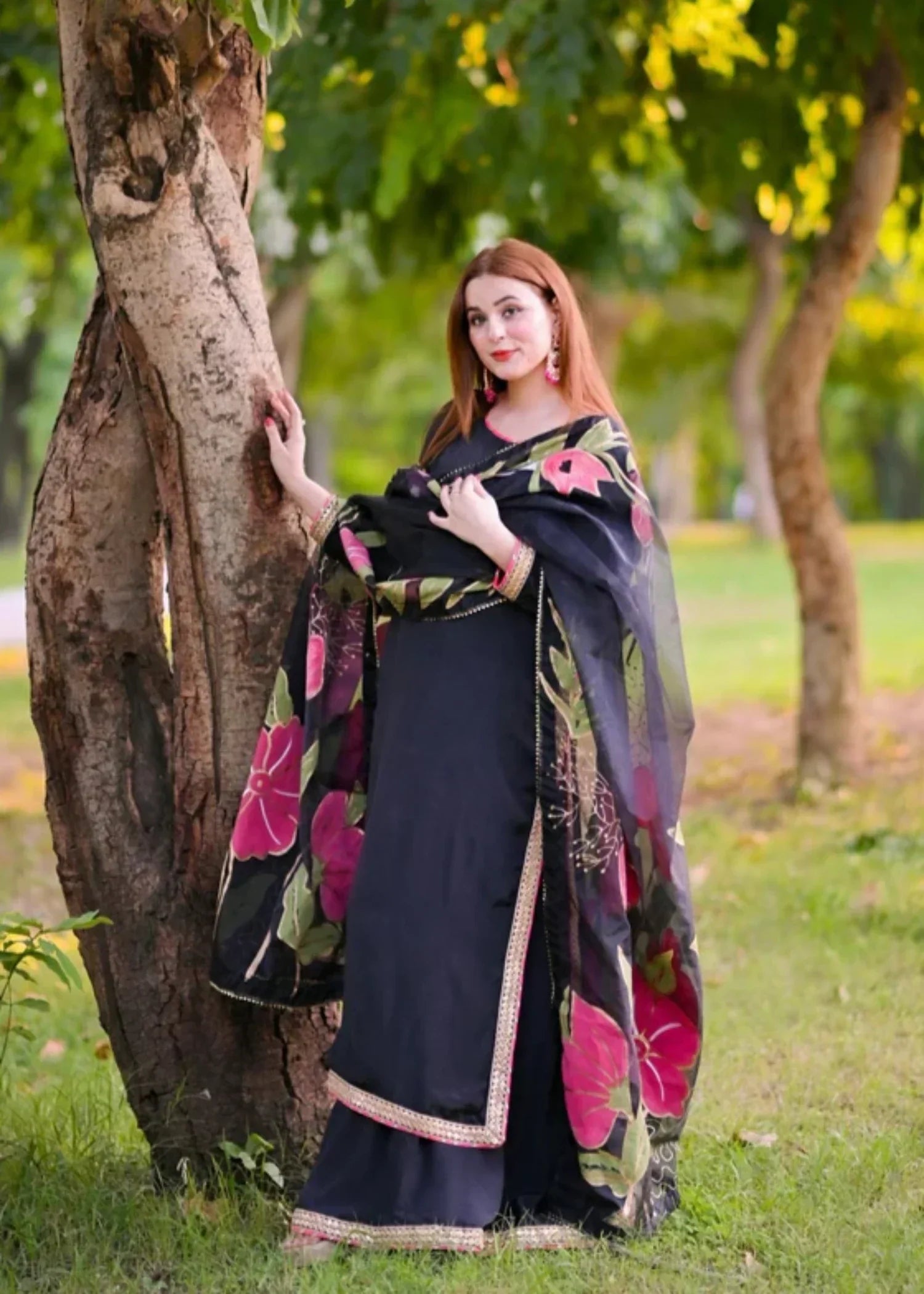 Peraan by SH Black Rose Women 3pcs