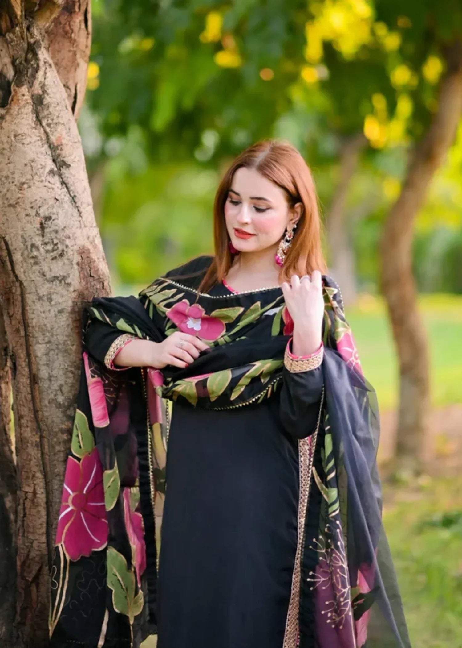 Peraan by SH Black Rose Women 3pcs