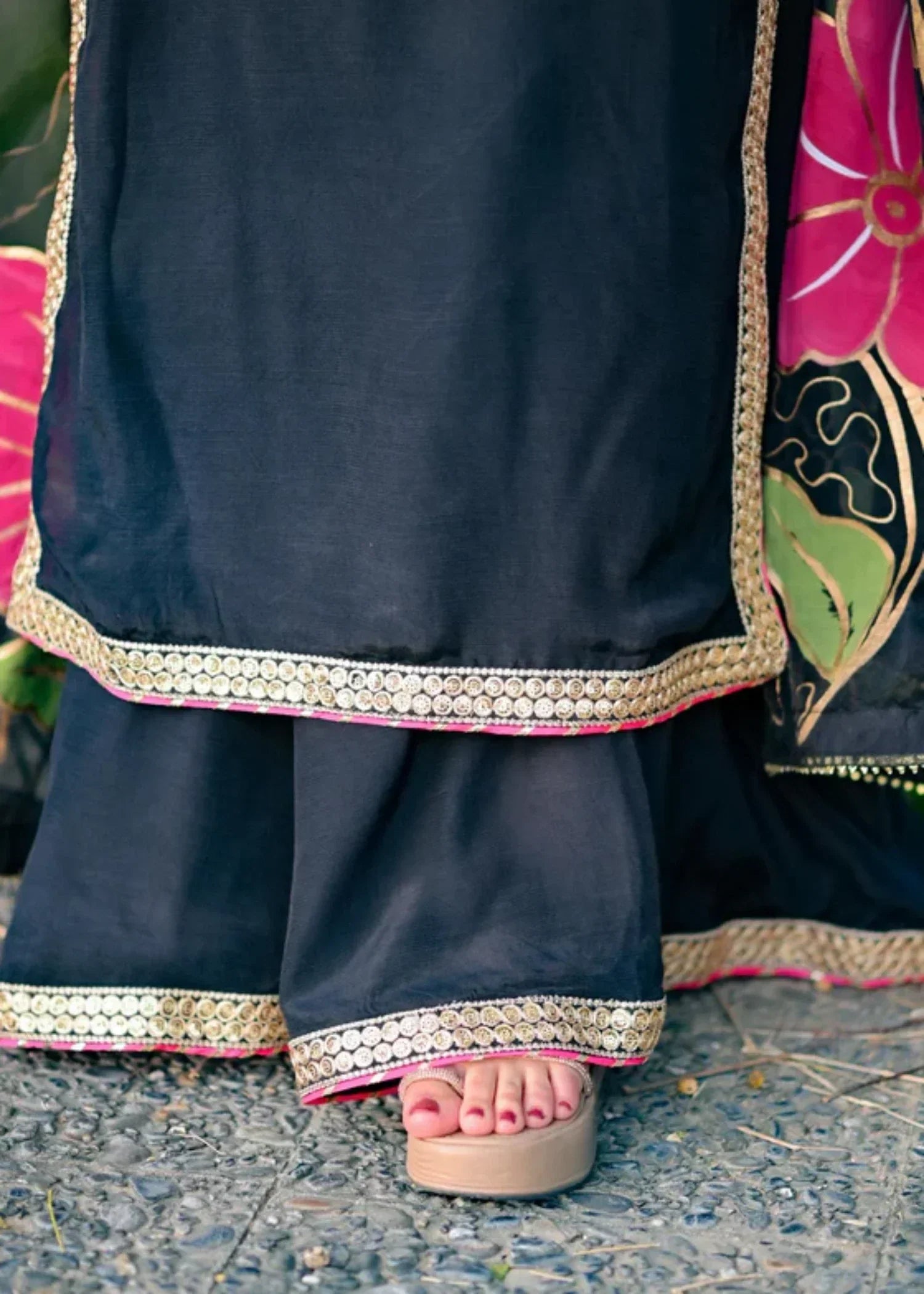 Peraan by SH Black Rose Women 3pcs