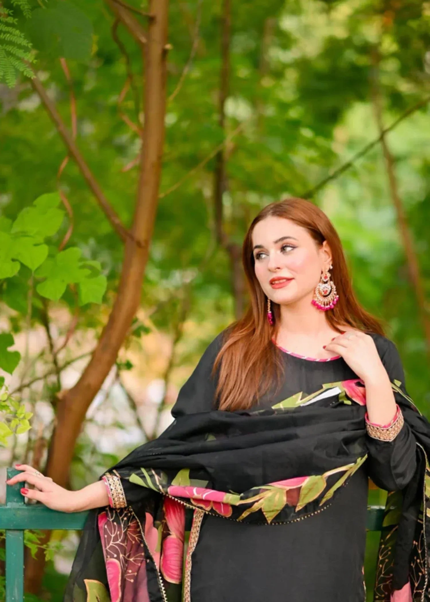 Peraan by SH Black Rose Women 3pcs