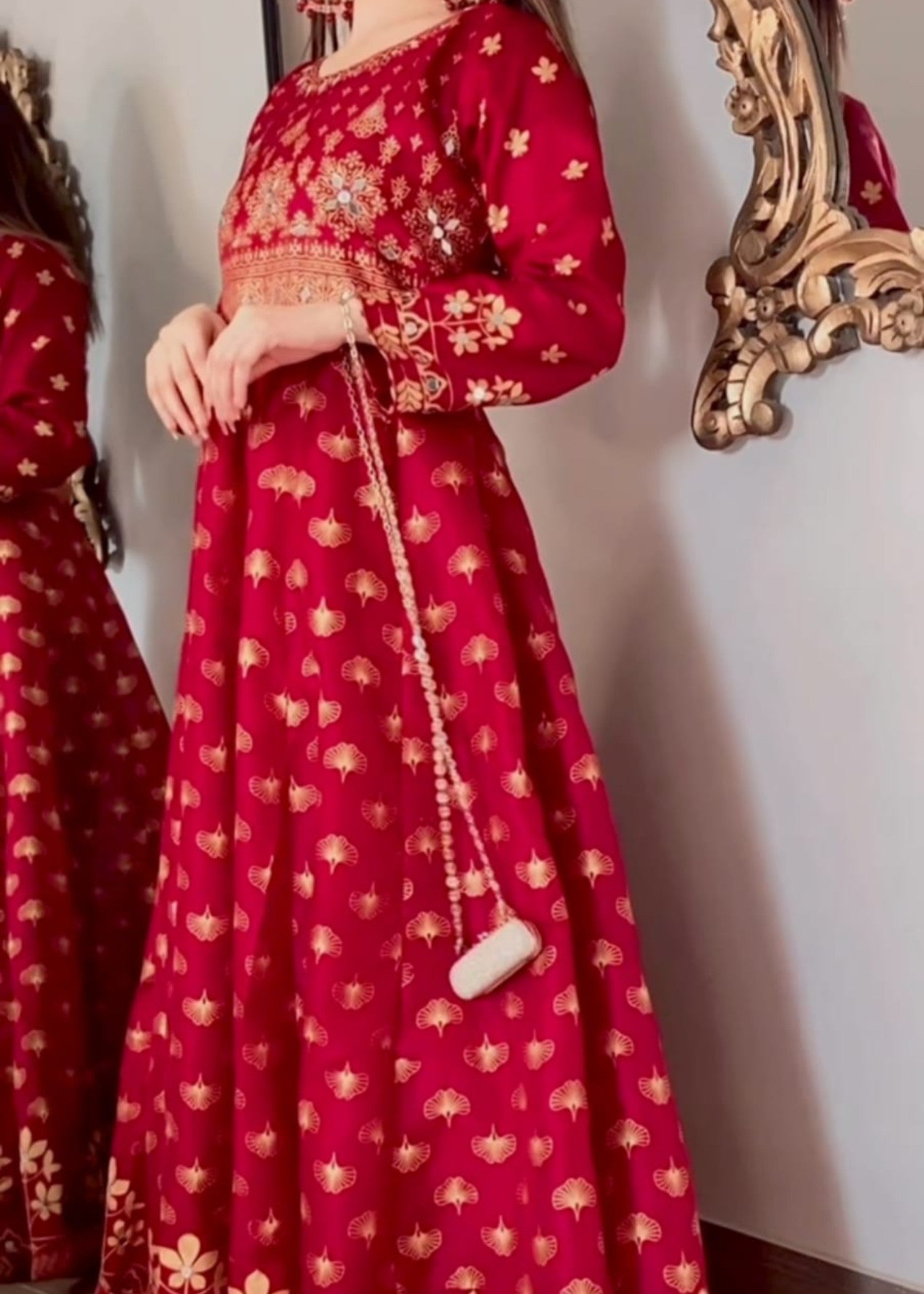 1 Mahoor Haven maroon new design 0057 Women 3pcs