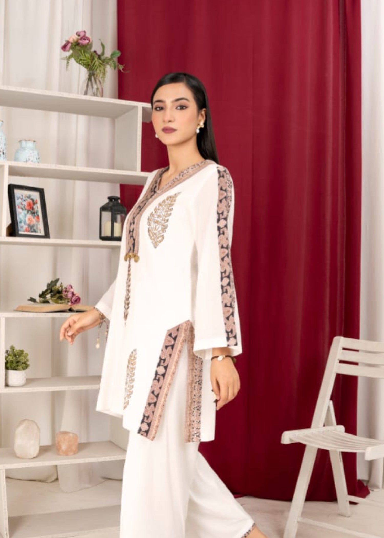 Shahmeen Zarqa Women 2pcs