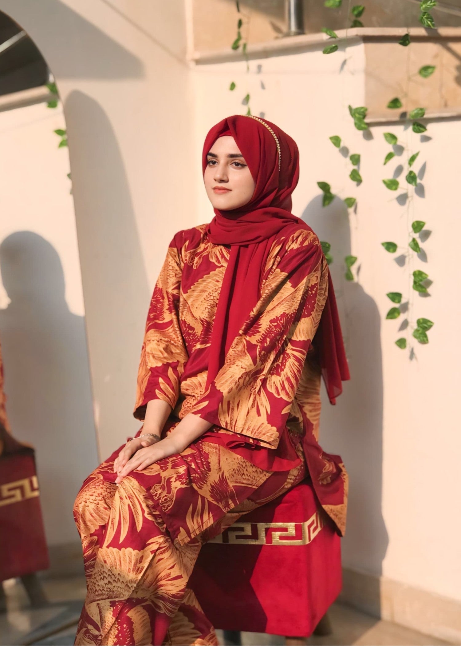 Haraj Collections MIRHA Printed Set Women 2pcs