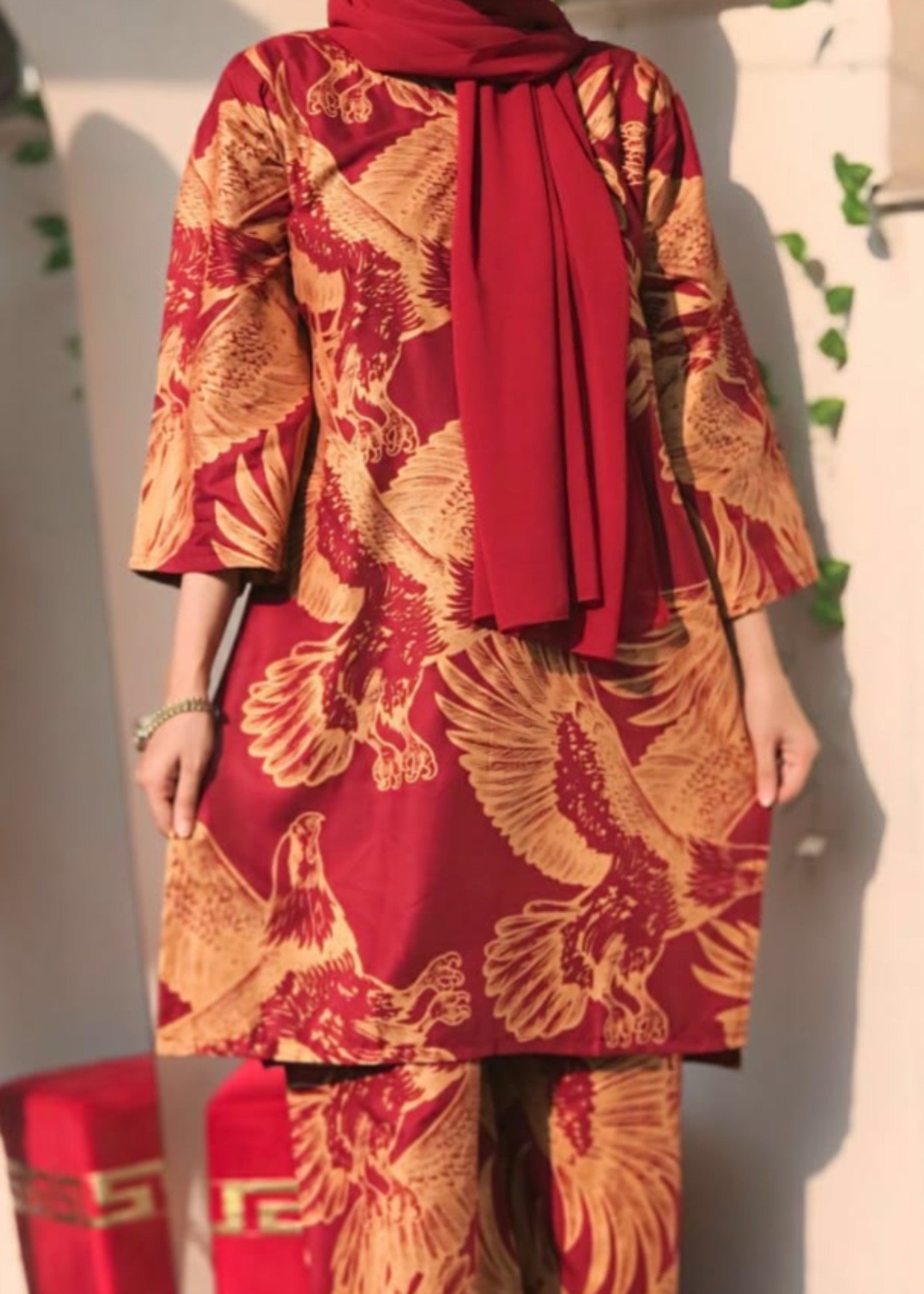 Haraj Collections MIRHA Printed Set Women 2pcs