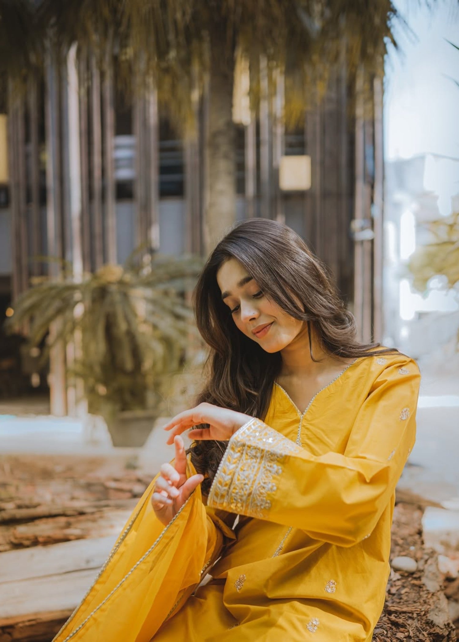 Ezno.Pk Mustard Women 3pcs