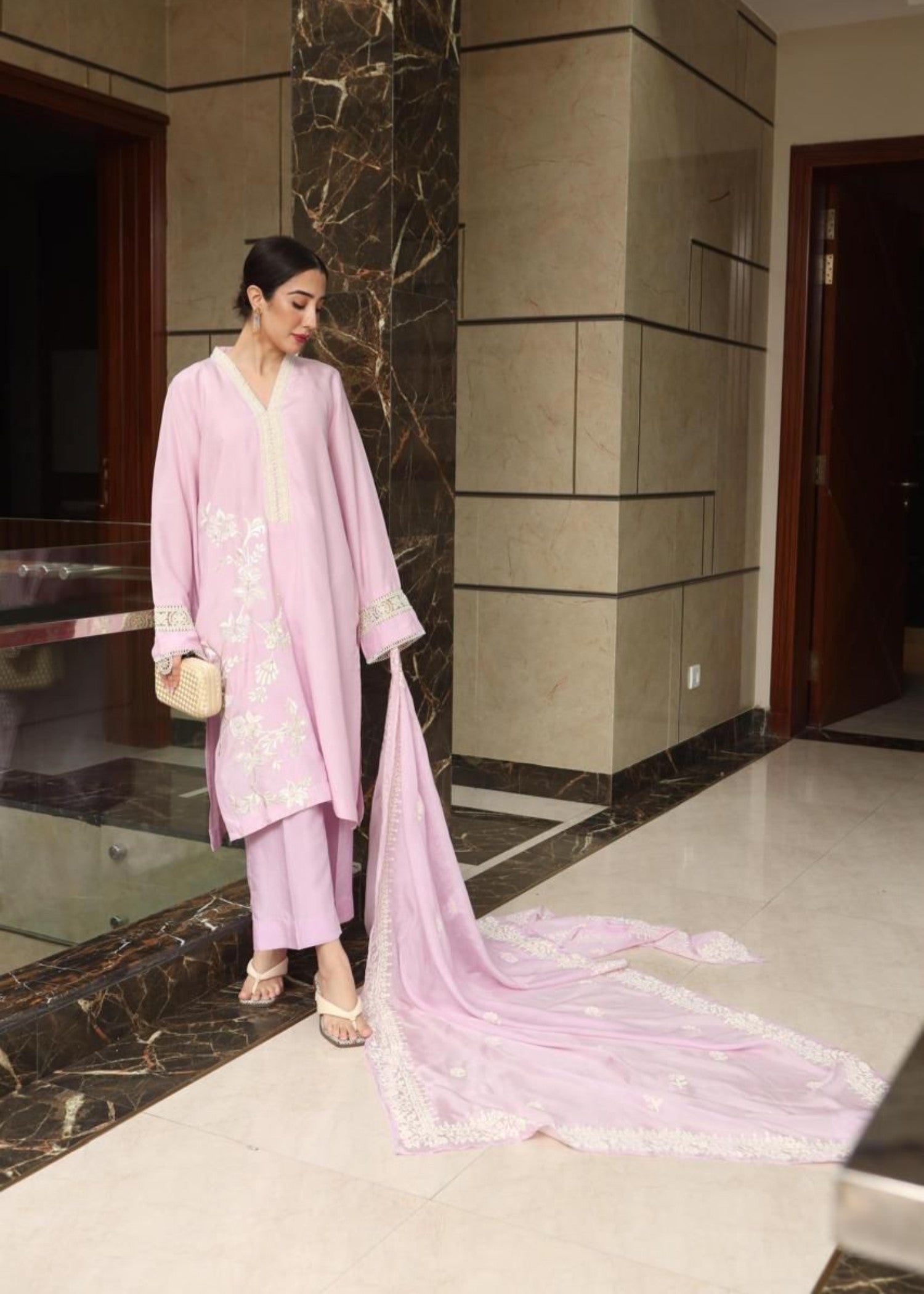 Maroon By Iqra Chaudhry Misty Pink Women 3pcs