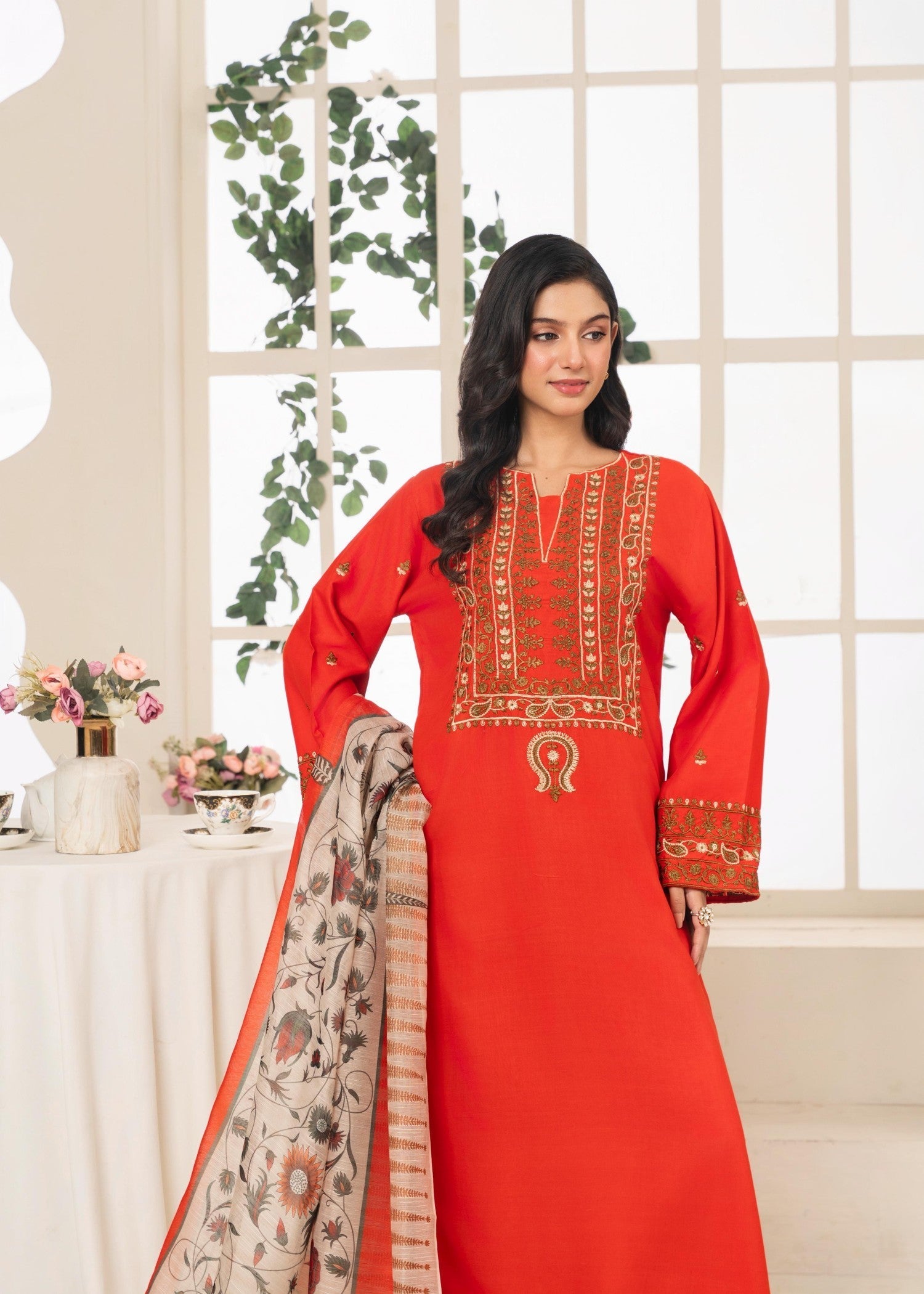 Stylish Collection URGE EMBROIDERED Women 3pcs