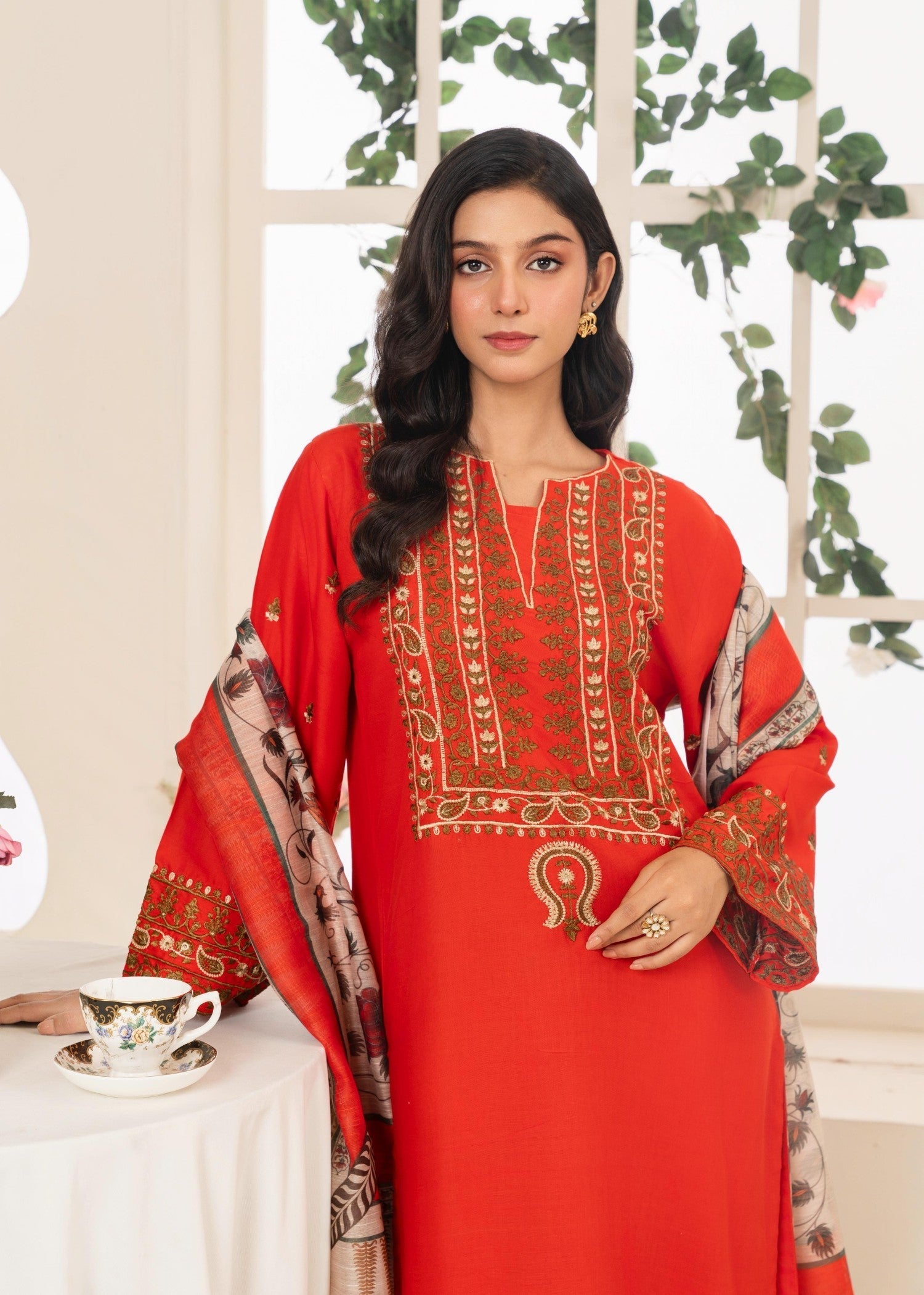 Stylish Collection URGE EMBROIDERED Women 3pcs