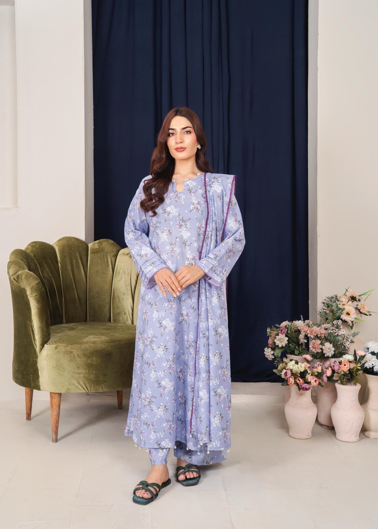 Fatima Noor’S Collections Bi 015 2 Women 3pcs