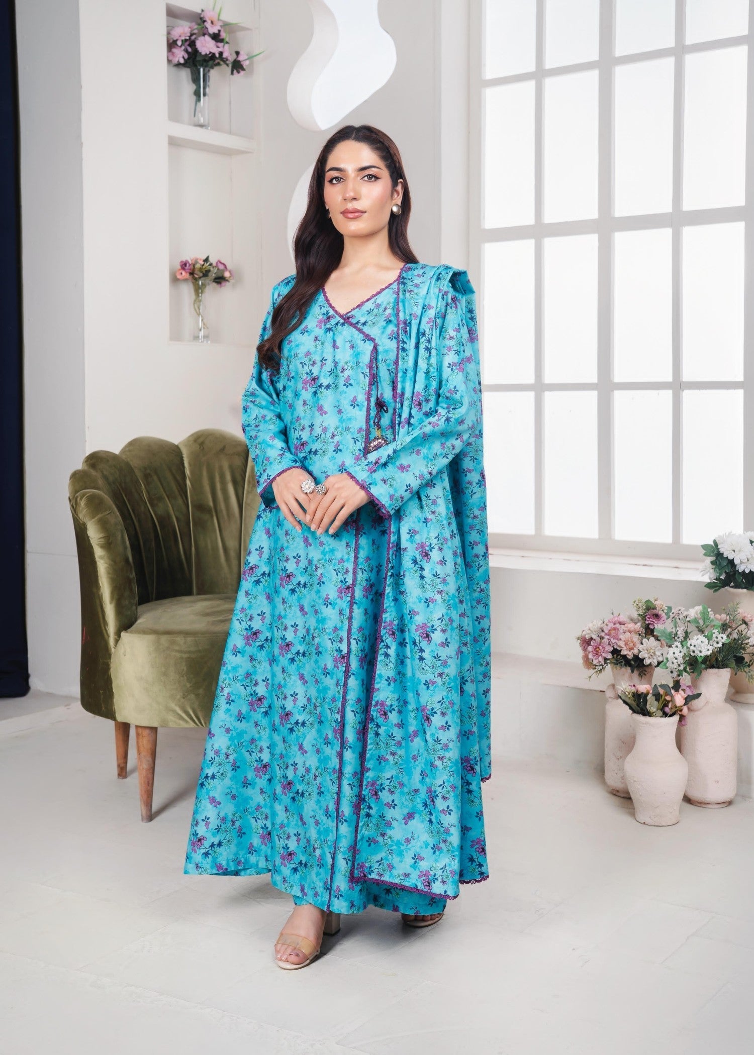 Fatima Noor’s Bi 012 2 Women 3pcs