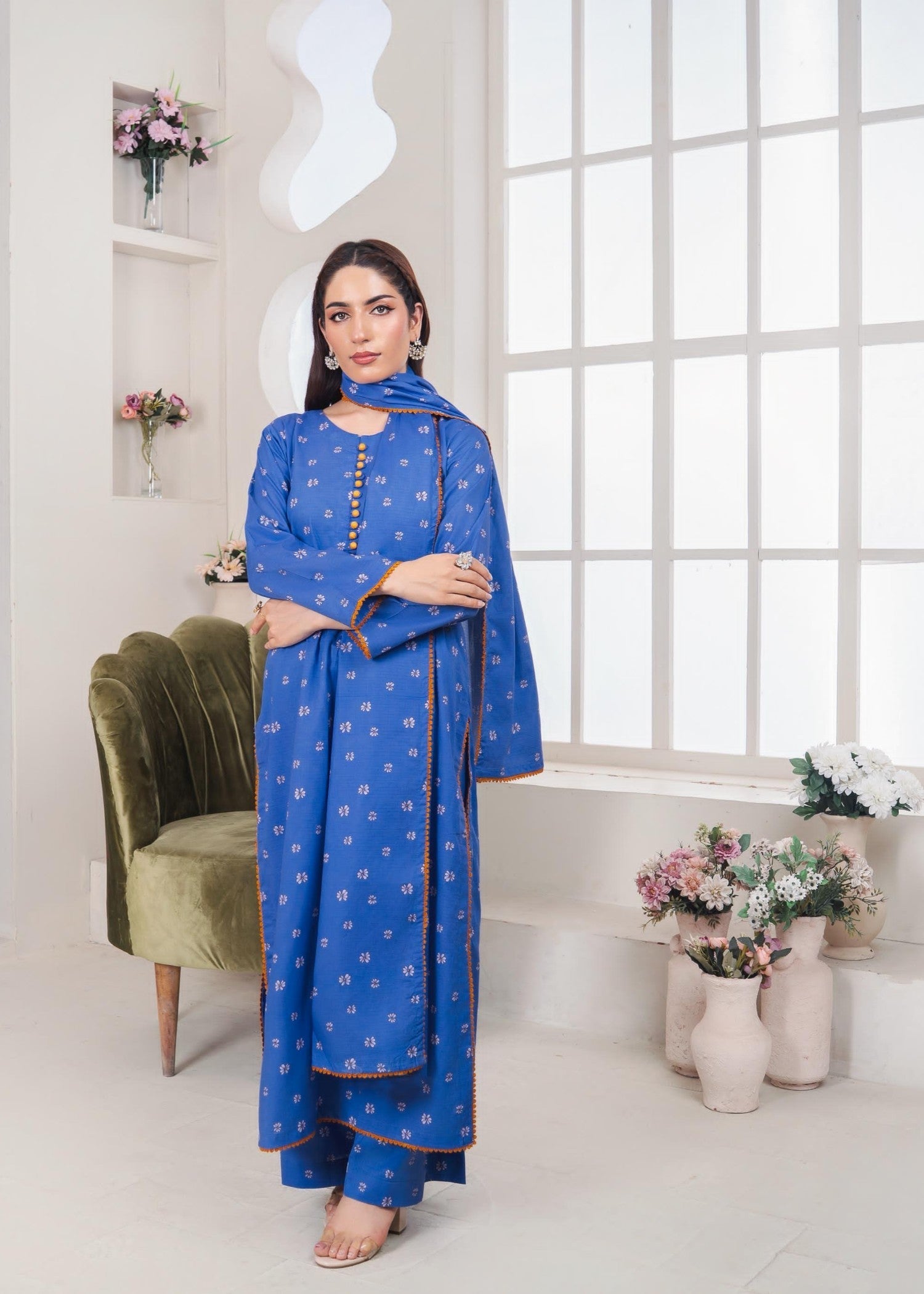 Fatima Noor’S Collections Bi 014 2 Women 3pcs