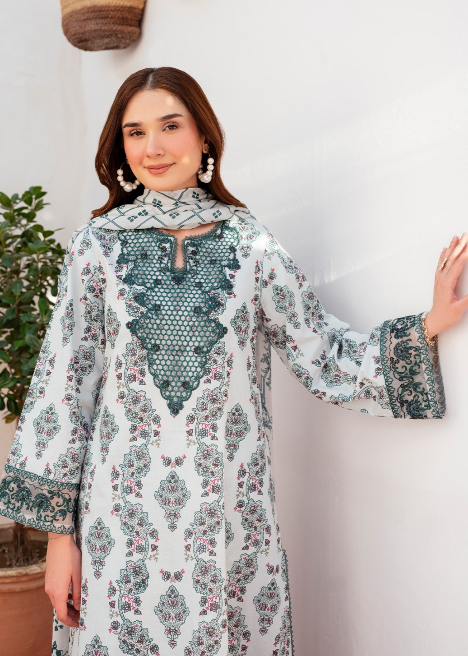 Amphora Forest Green Women 2pcs