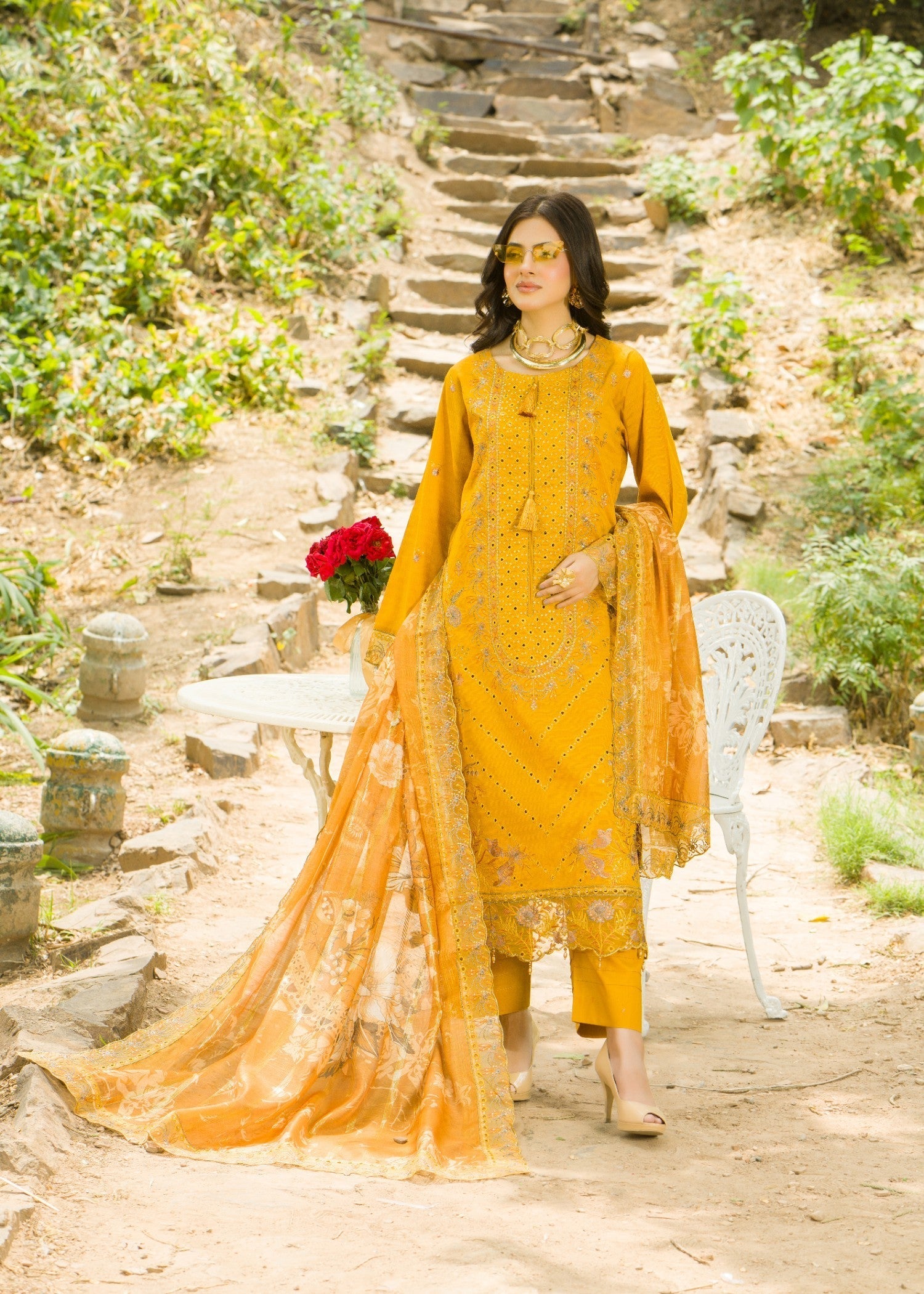 Mah-e-Rooh ZR 4044 R03 Women 3pcs