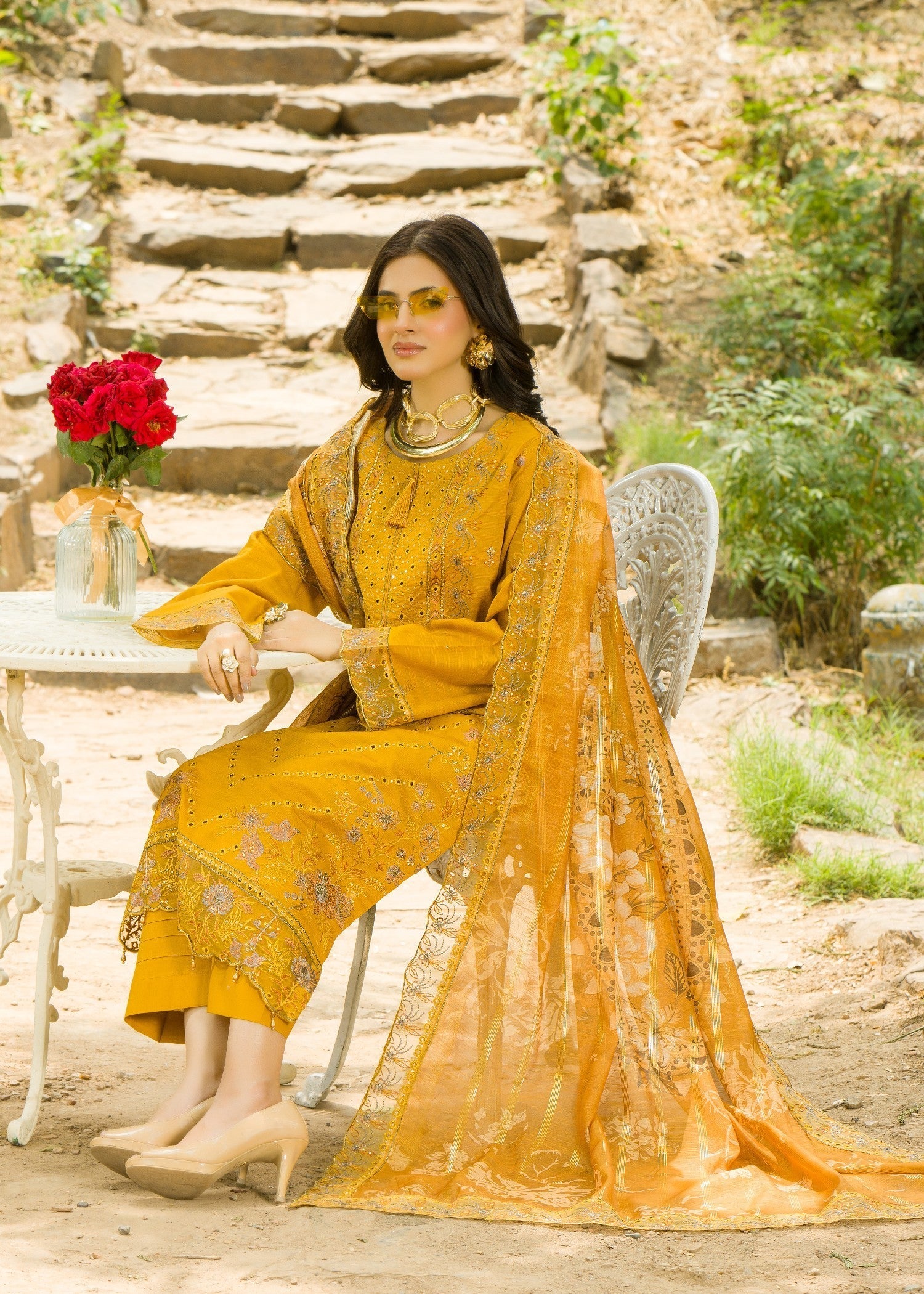 Mah-e-Rooh ZR 4044 R03 Women 3pcs