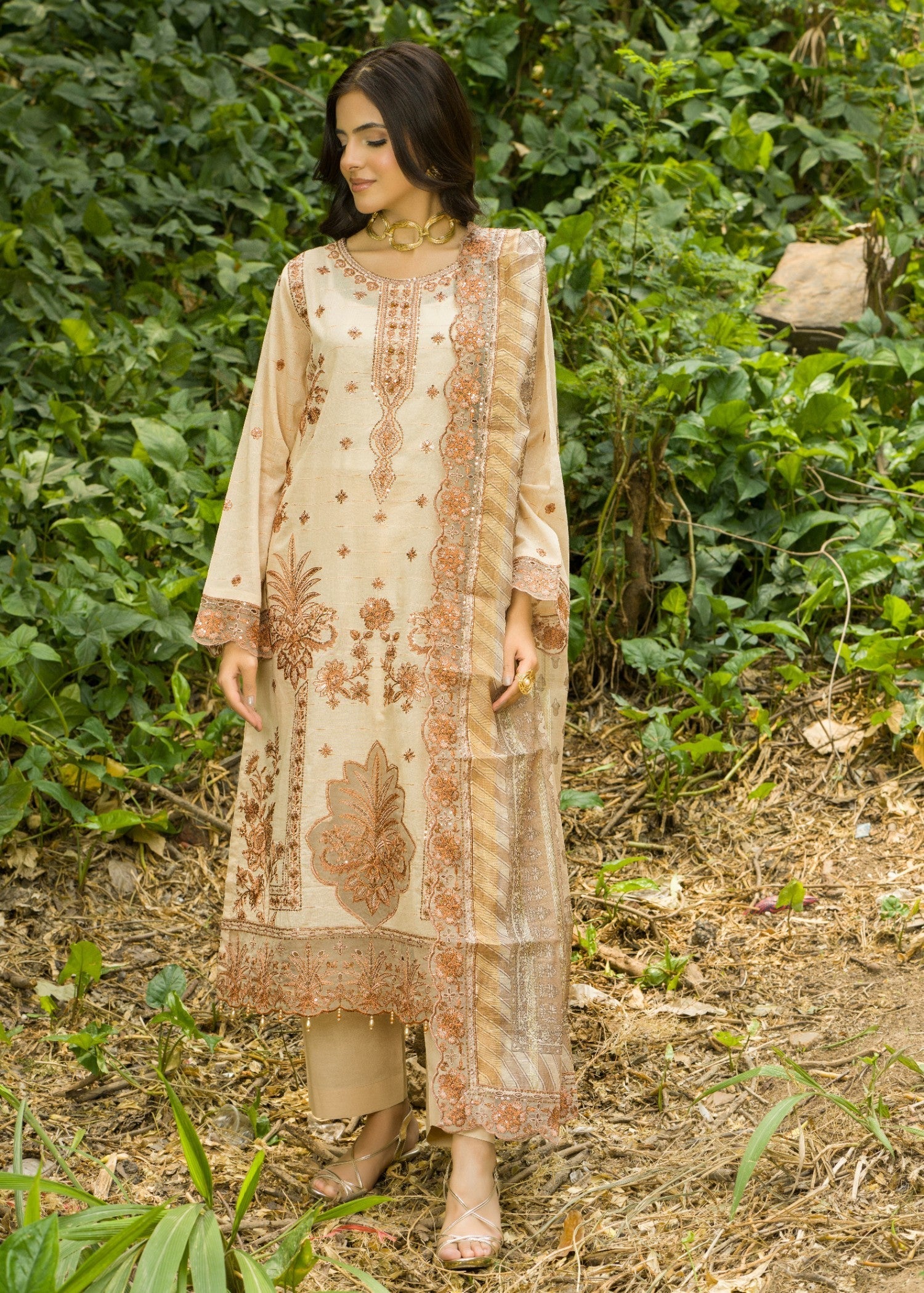 Mah-e-Rooh ZR 4045 R04 Women 3pcs