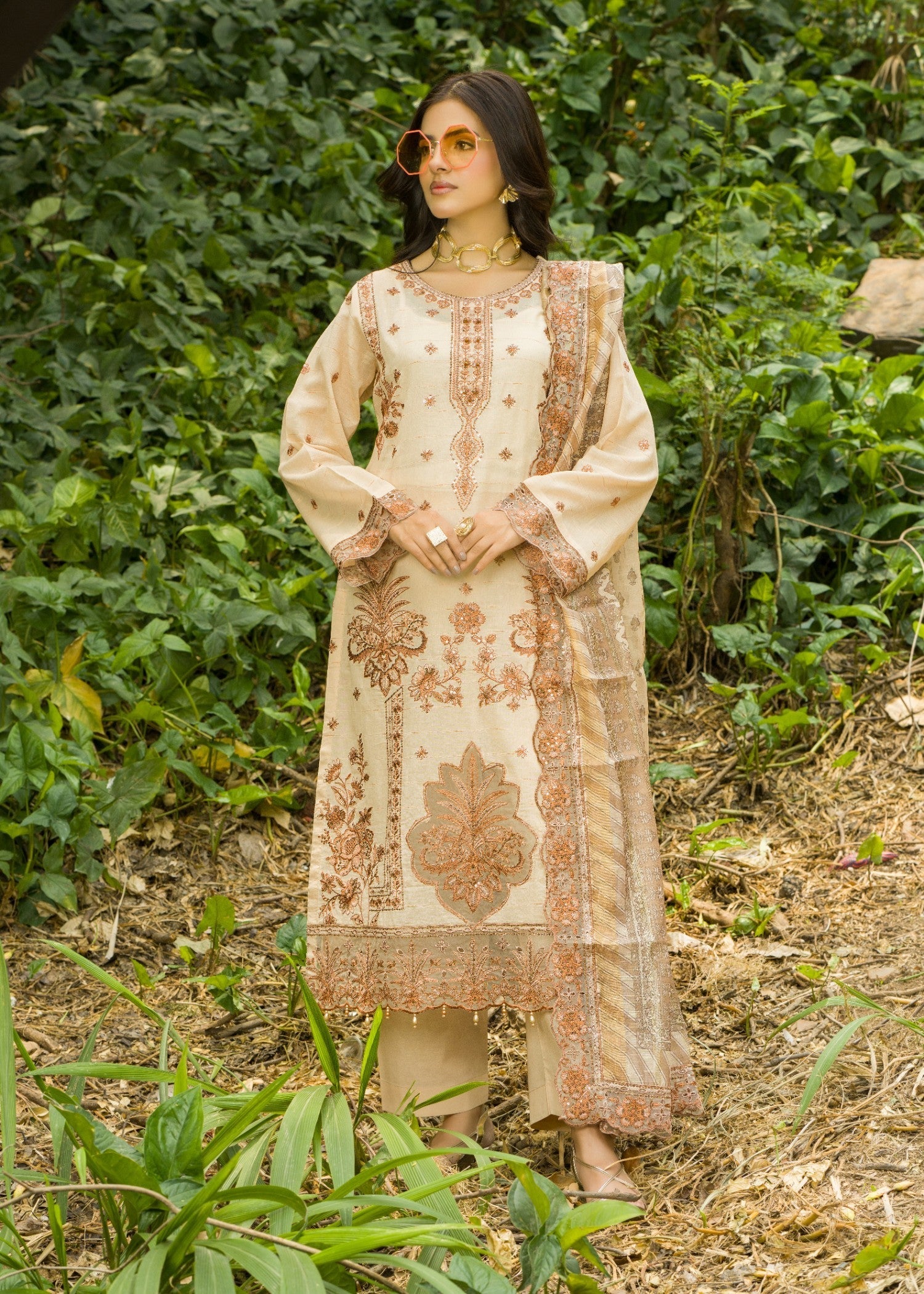 Mah-e-Rooh ZR 4045 R04 Women 3pcs