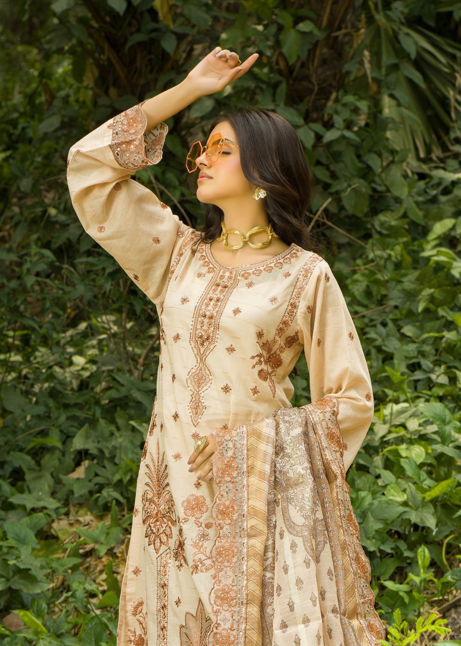 Mah-e-Rooh ZR 4045 R04 Women 3pcs