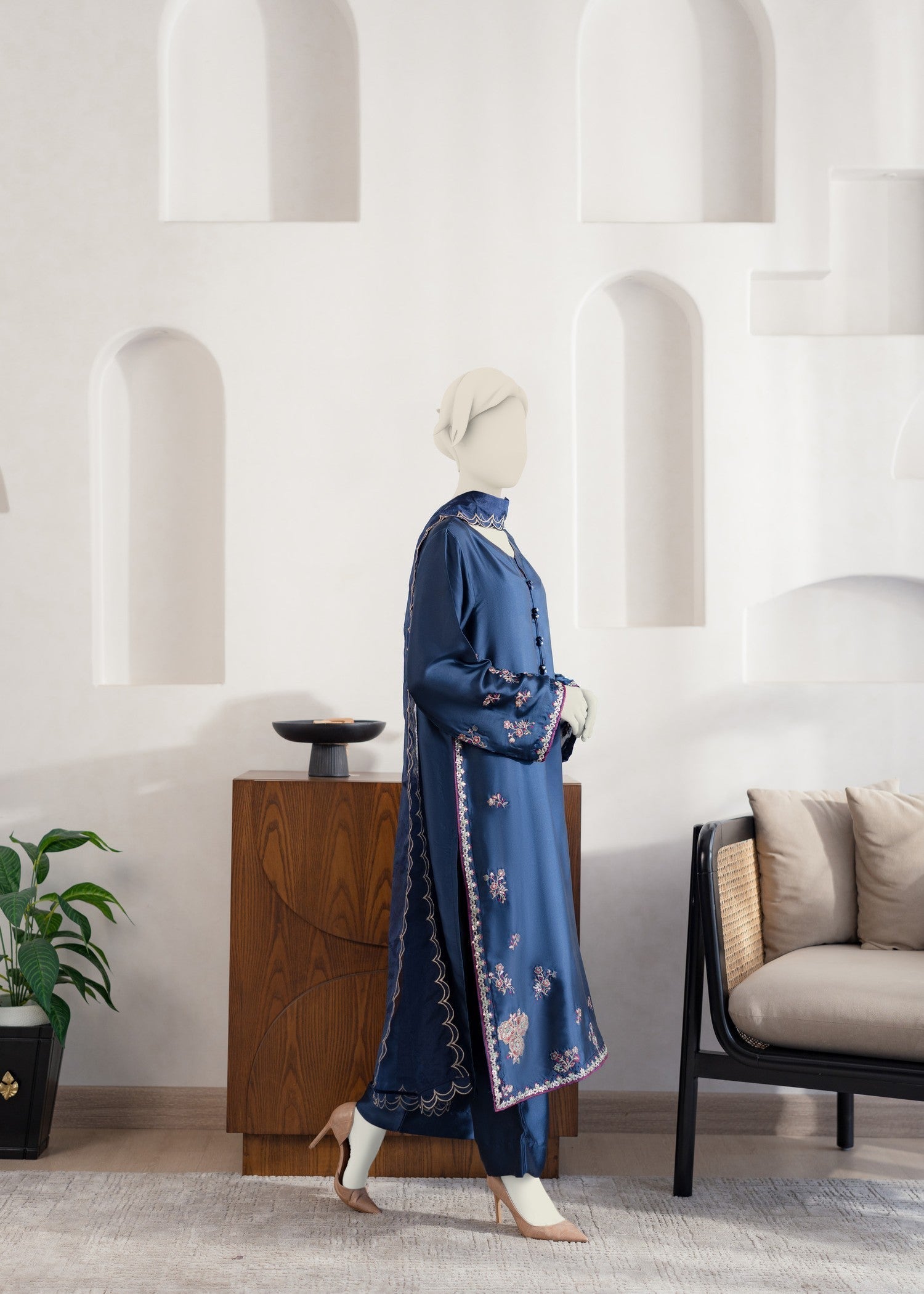 Zaira and Mahnoor Areen suit Women 3pcs