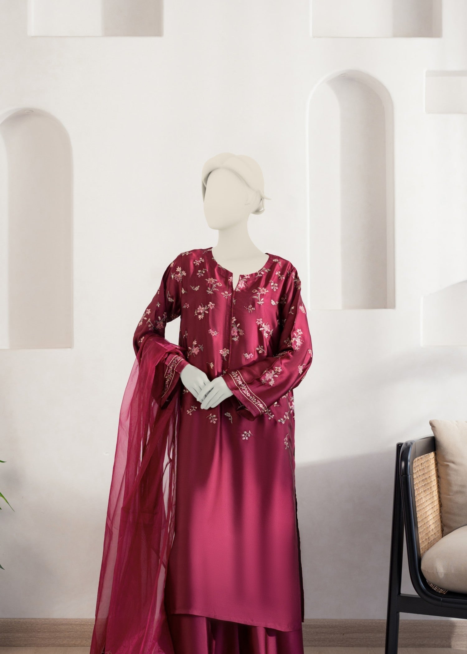 Zaira and Mahnoor Zaina suit Women 3pcs