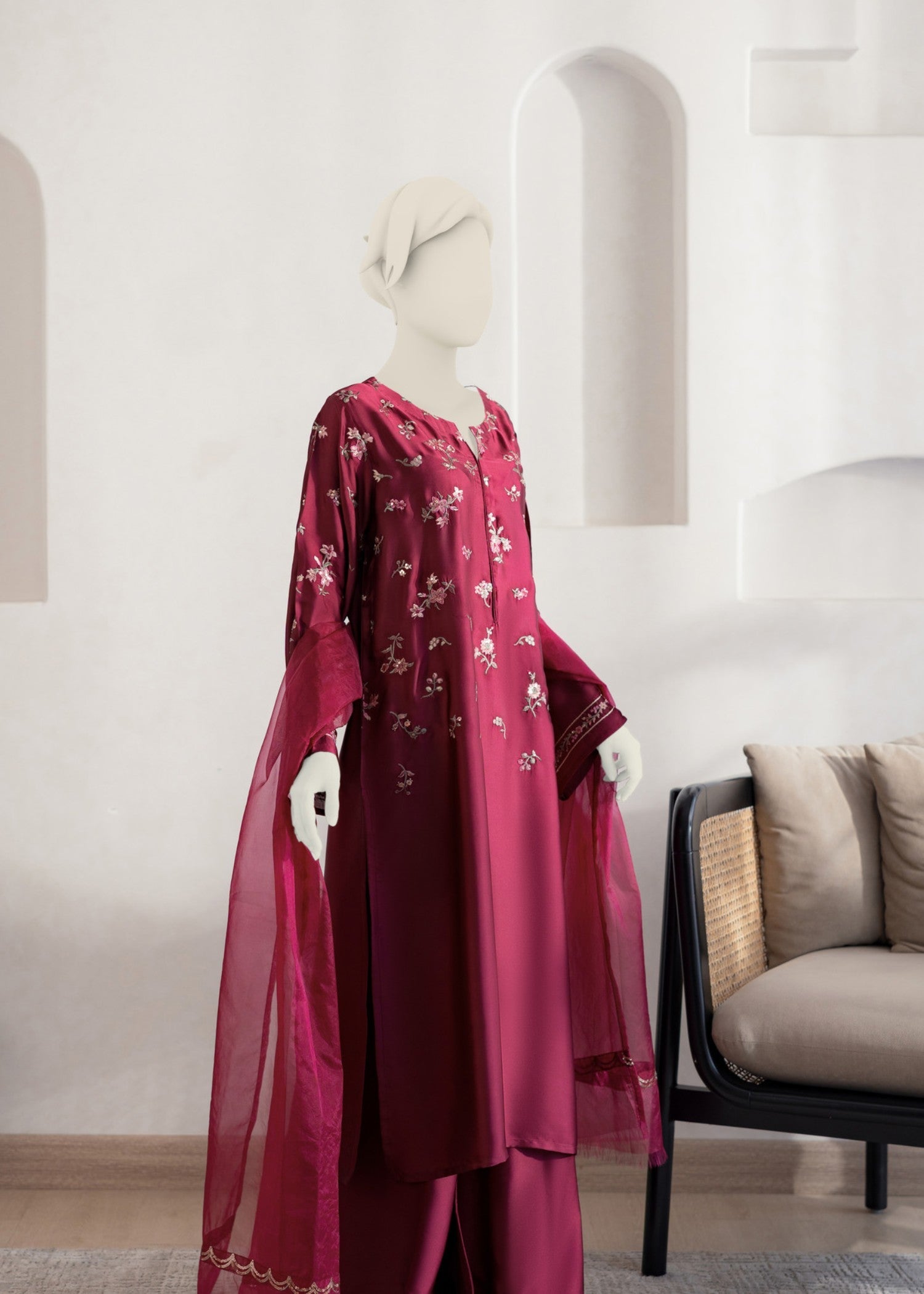 Zaira and Mahnoor Zaina suit Women 3pcs