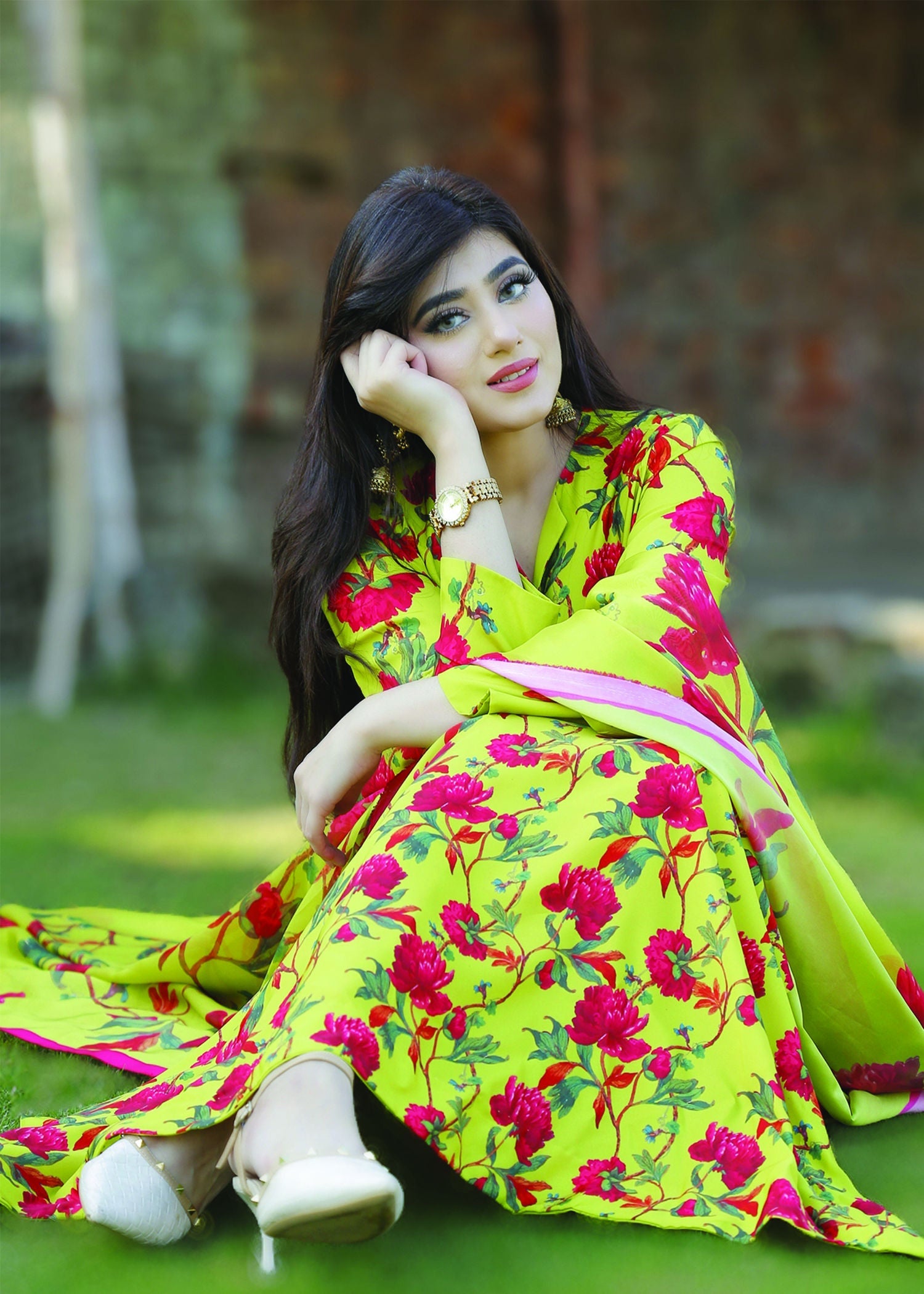 Stitch Vibes Pistachio Green Dress Women 3pcs