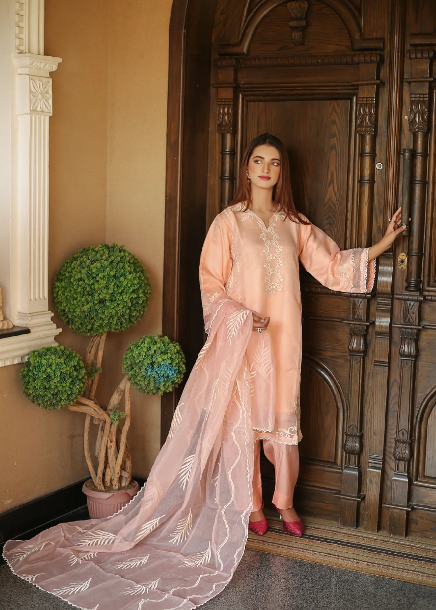 Muscat by Adeela Clove Pink Women 3pcs