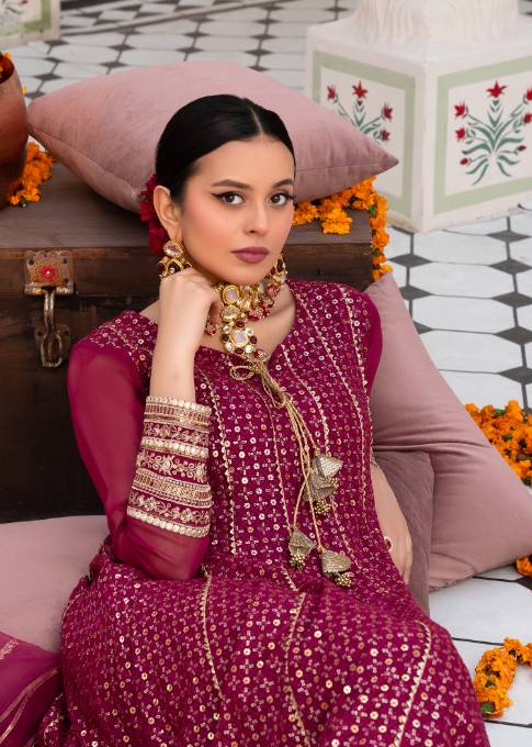 Misl Maya Magenta Women 3pcs