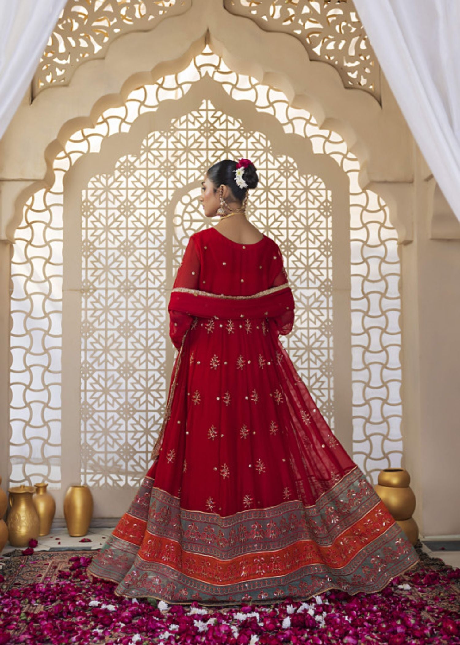 Meeraki Surkhaab Women 3pcs